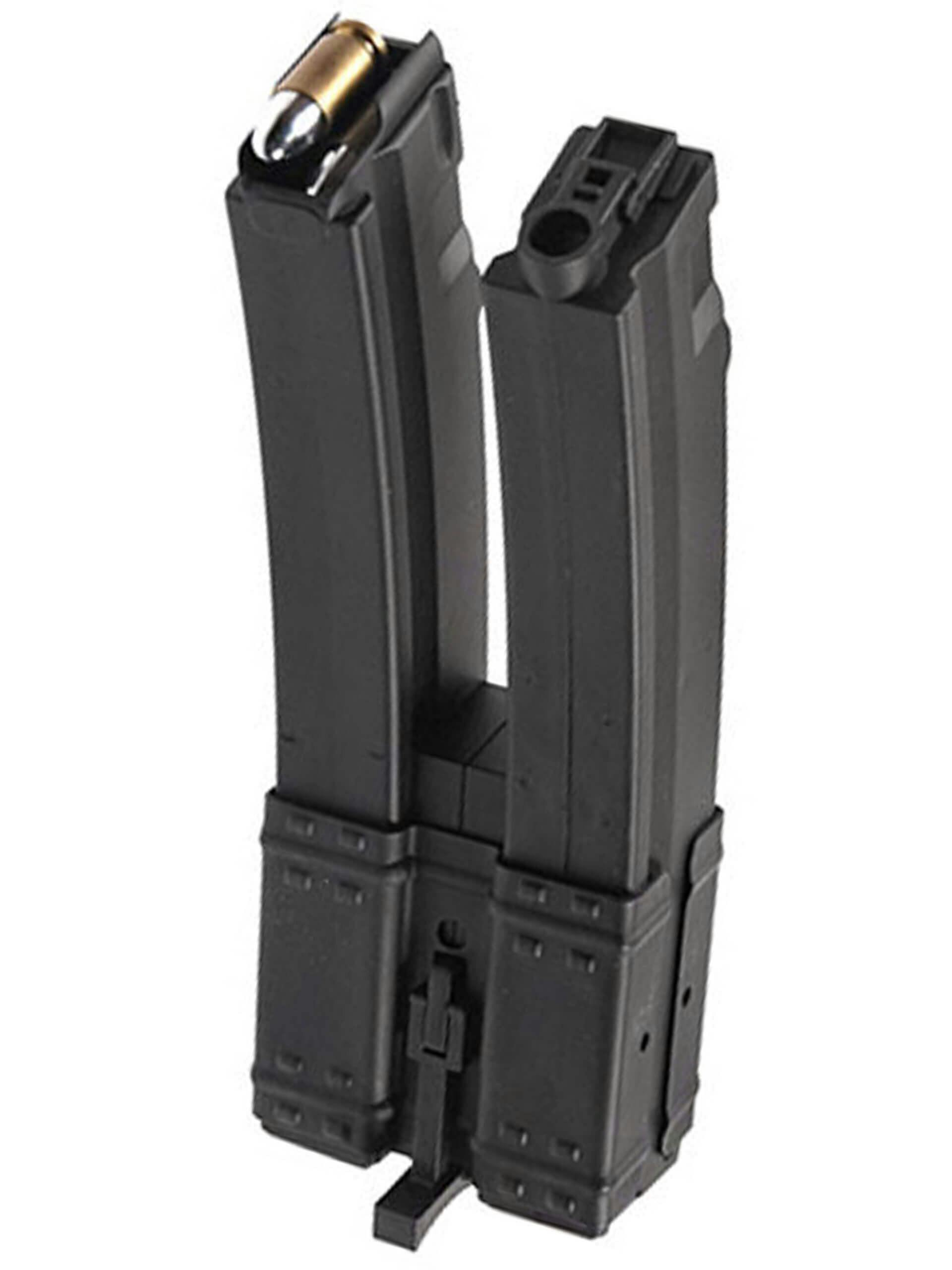 CYMA 570rnd Dual Clamp High-Cap Magazines for SMG-5 AEGs