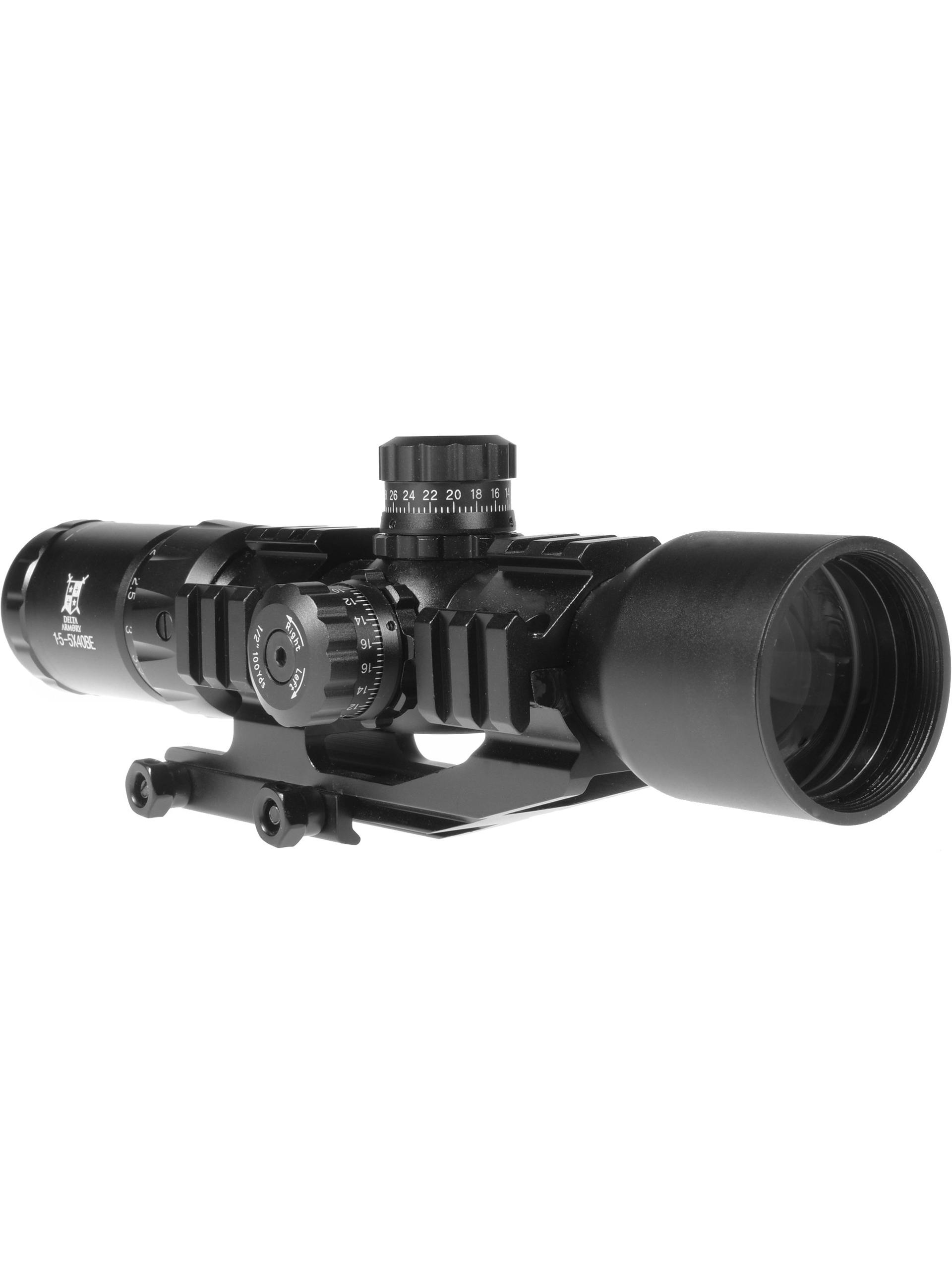Delta Armory 1.5-5X40BE LPVO Rifle Scope