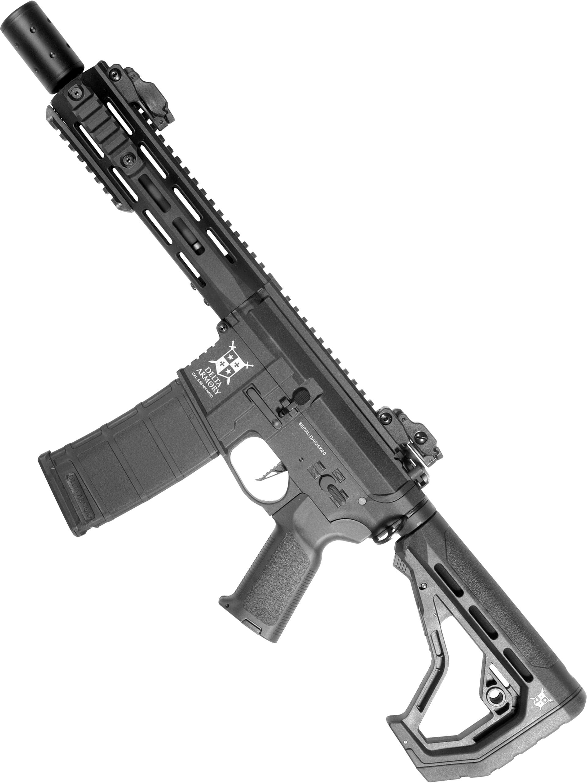 Delta Armory DA-C10-EGL WRAITH™ 8" M-LOK SilentOps M4/AR-15 AEG
