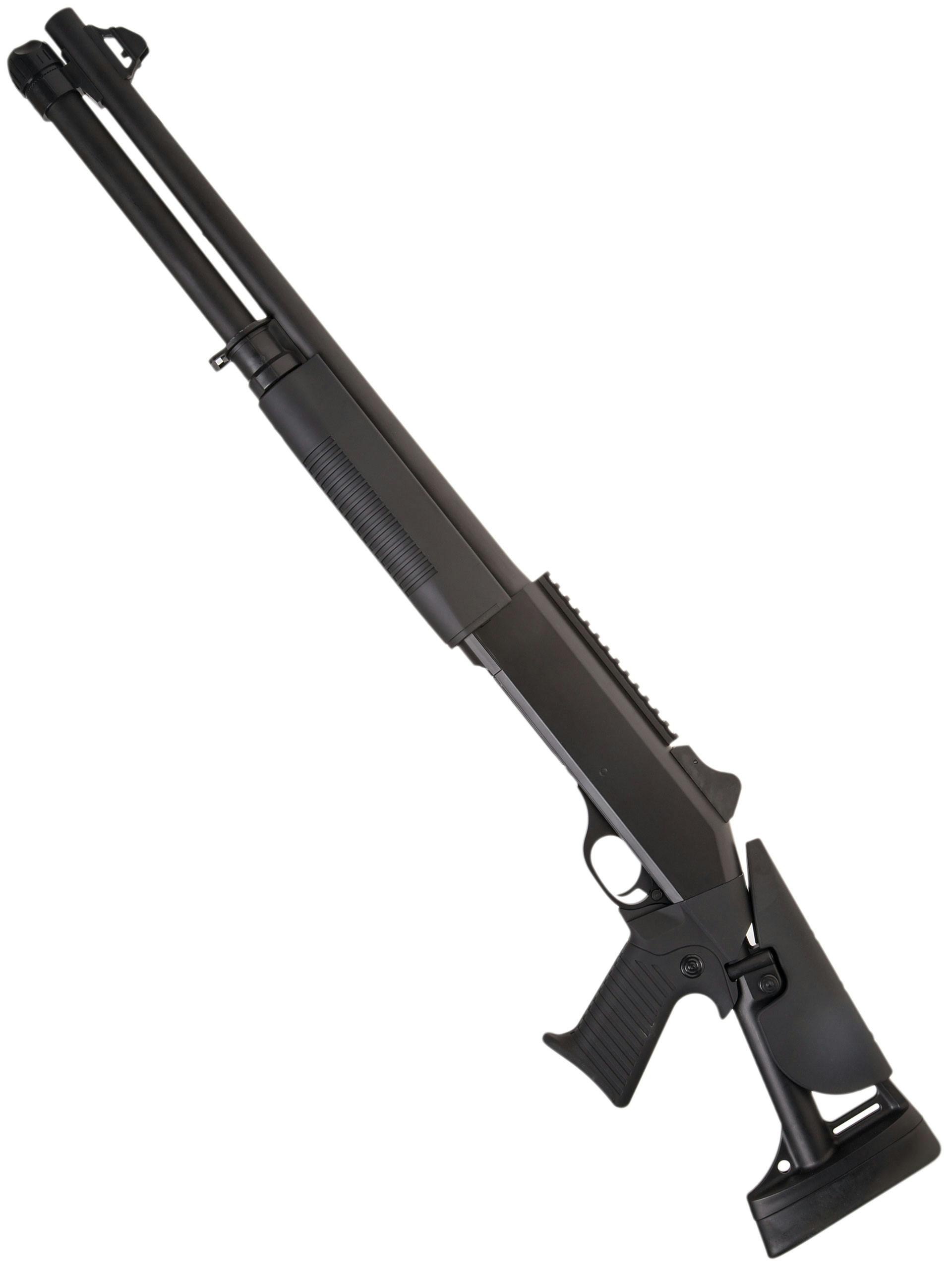 Double Eagle M56DL M4 Super 90 Tri-Shot Pump Action Shotgun