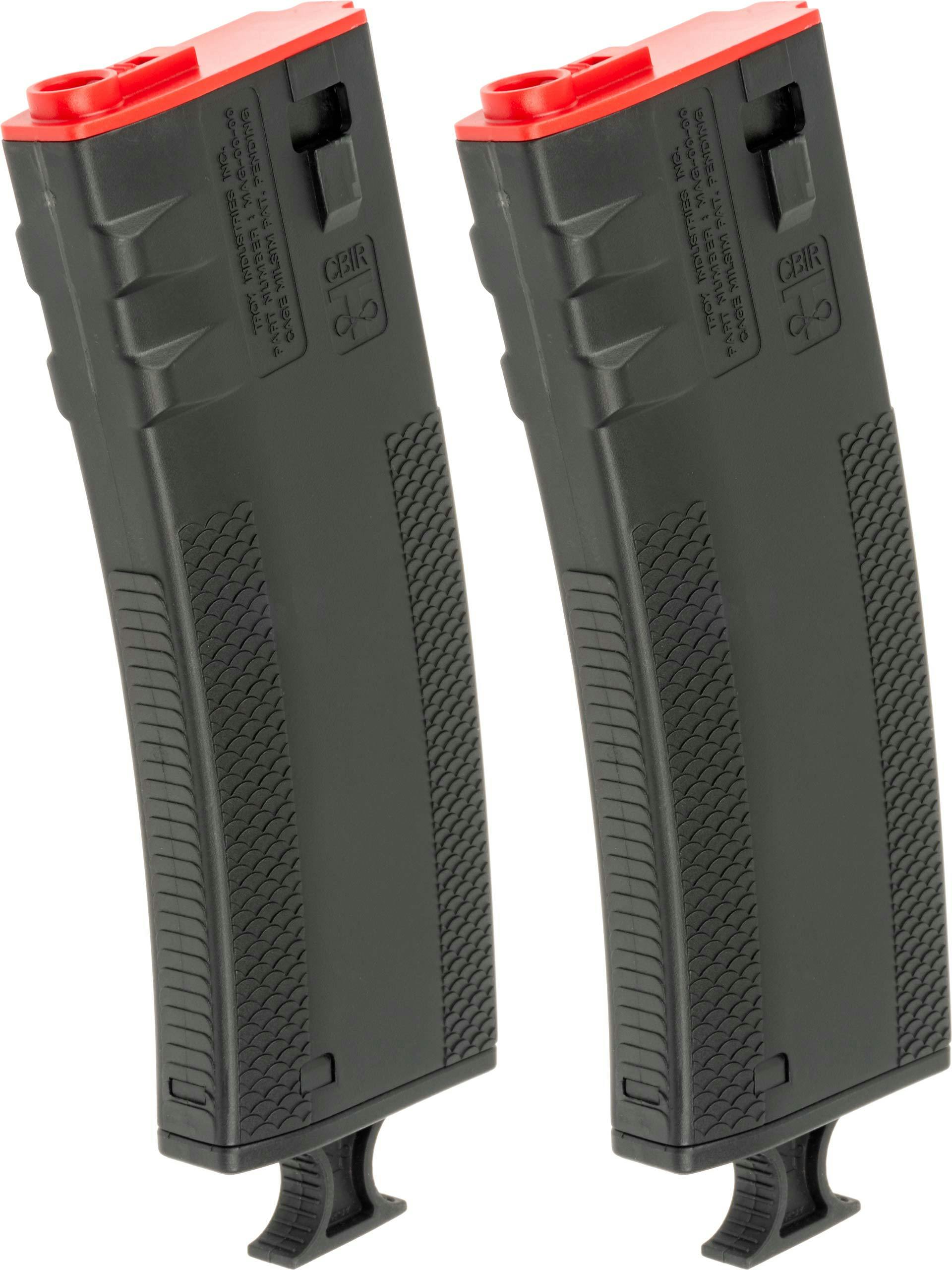 EMG 210rnd Troy BattleMag Magazines for M4/AR-15 AEGs; 2 Pack