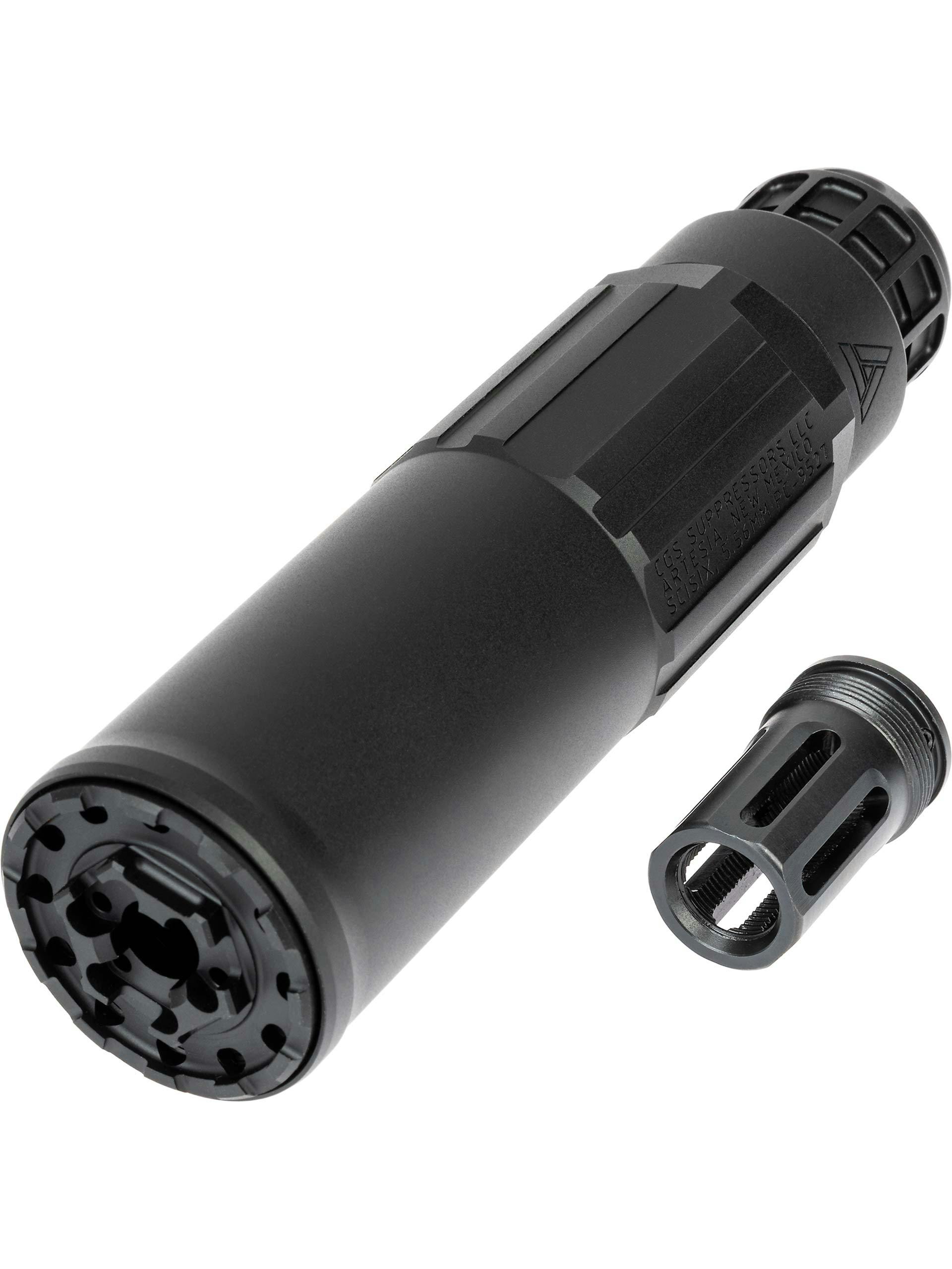EMG CGS Group SCI-SIX Airsoft Suppressor; FLARE Mono Tracer