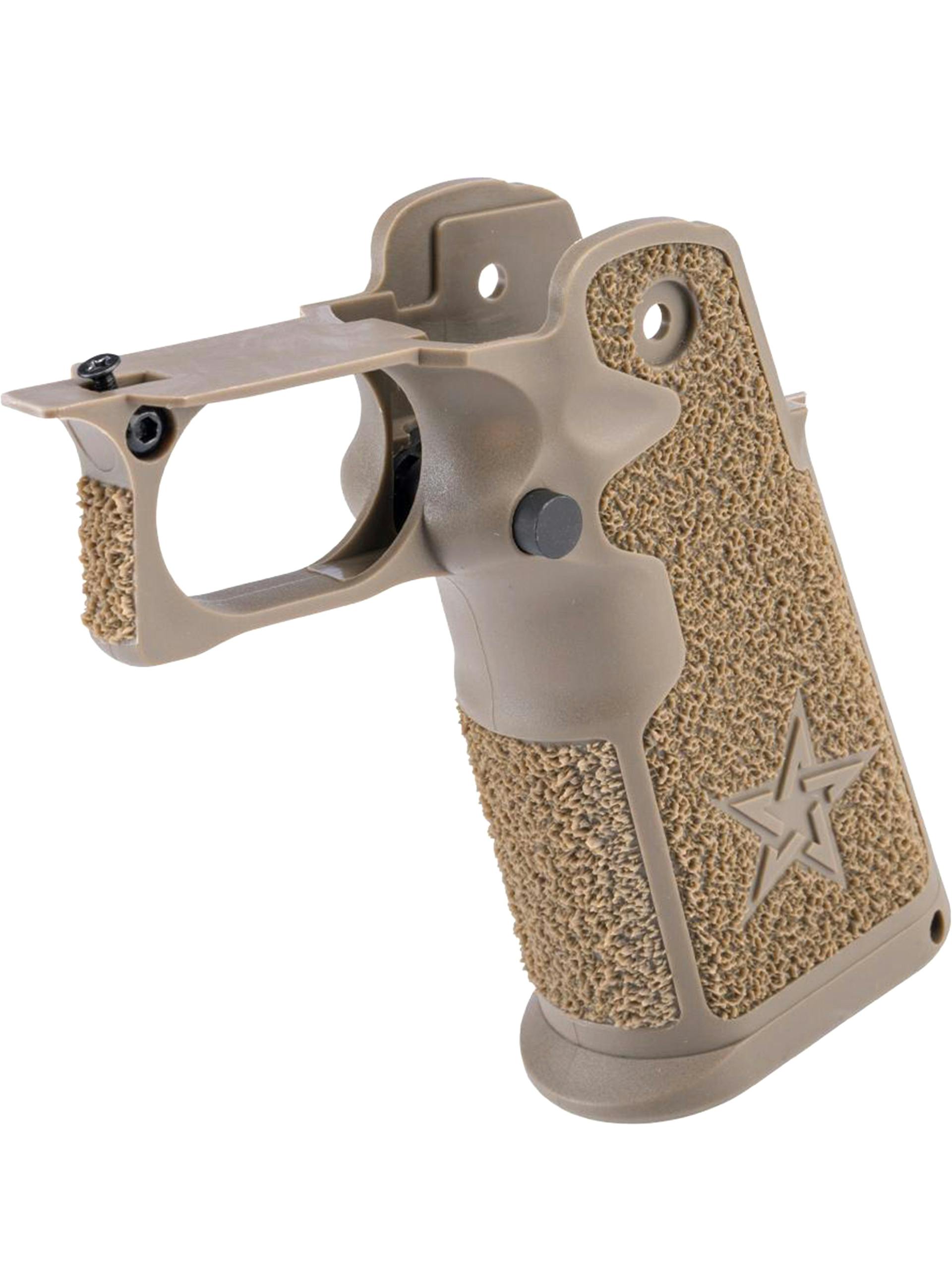 EMG Staccato 2011 Master Pistol Grip for Hi-Capa GBB; Dark Earth