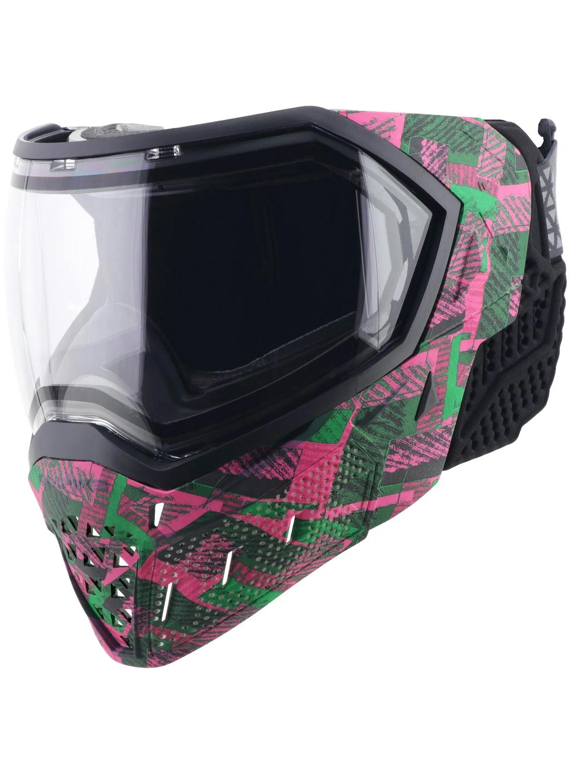Empire EVS Geo Grunge Full Face Airsoft Mask; Thermal Ninja/Clear Lens