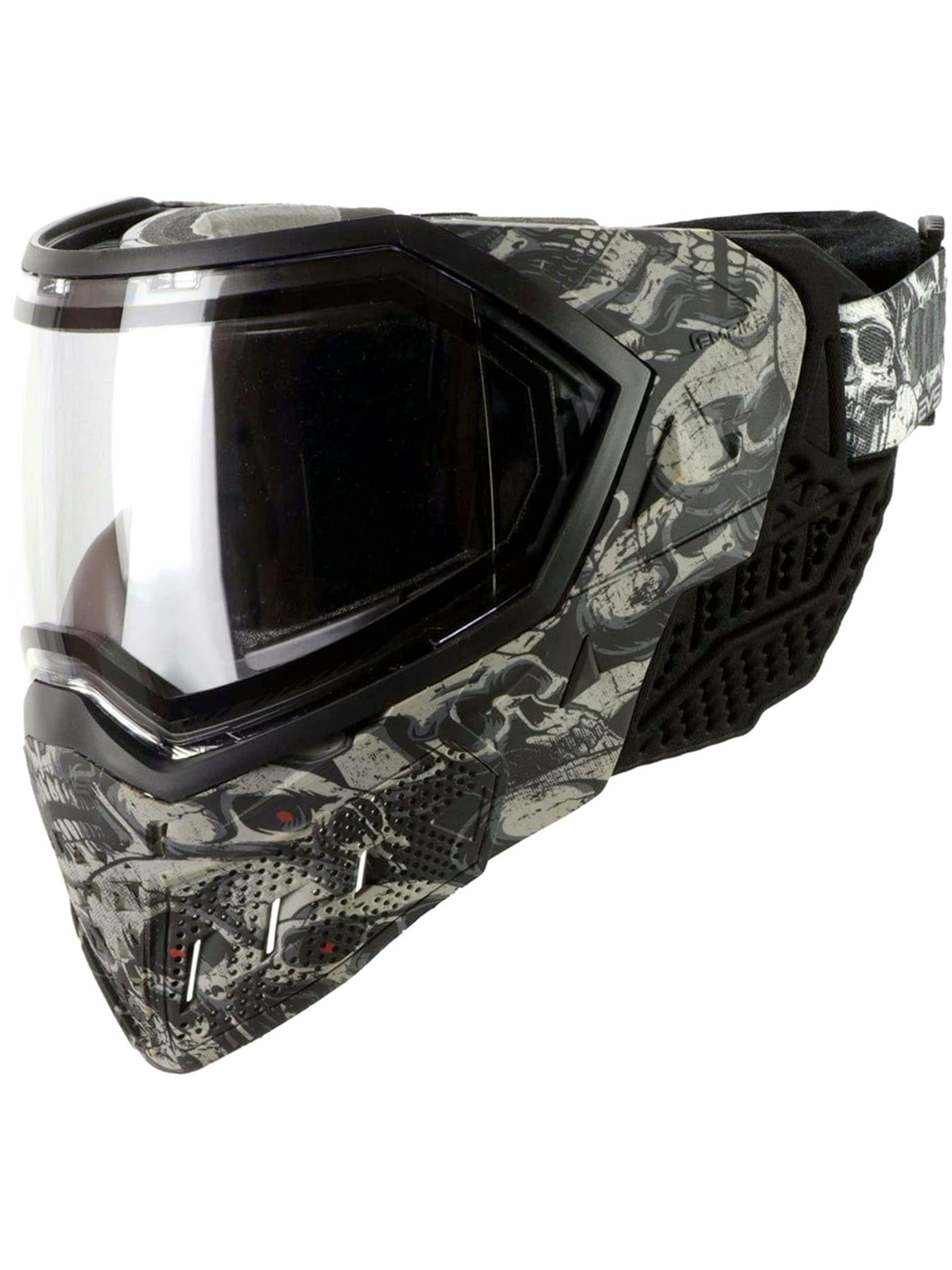 Empire EVS Skull Edition Full Face Airsoft Mask; Thermal Ninja/Clear Lens