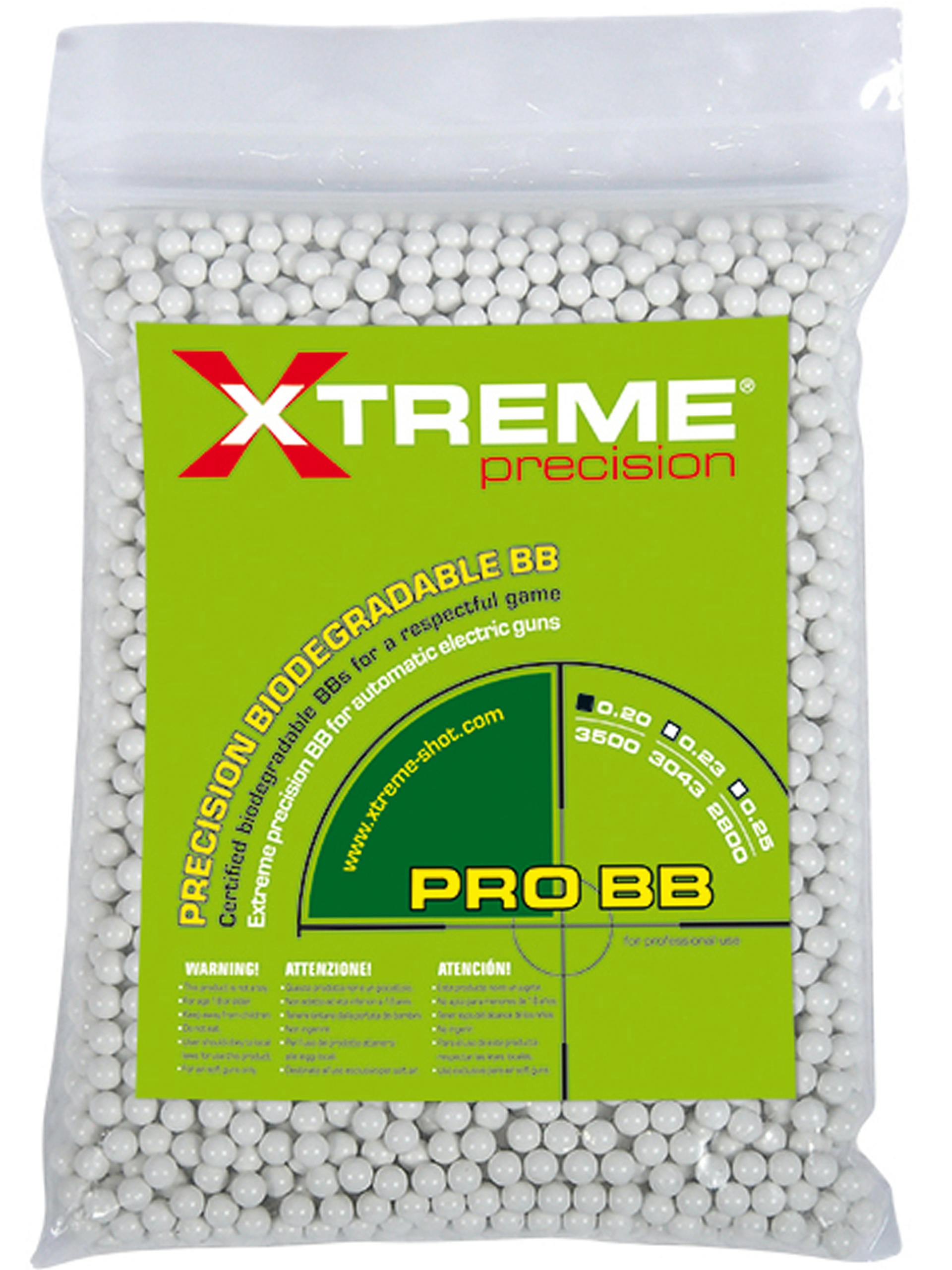 Evolution Xtreme Precision White BIO BBs; 700g Bag