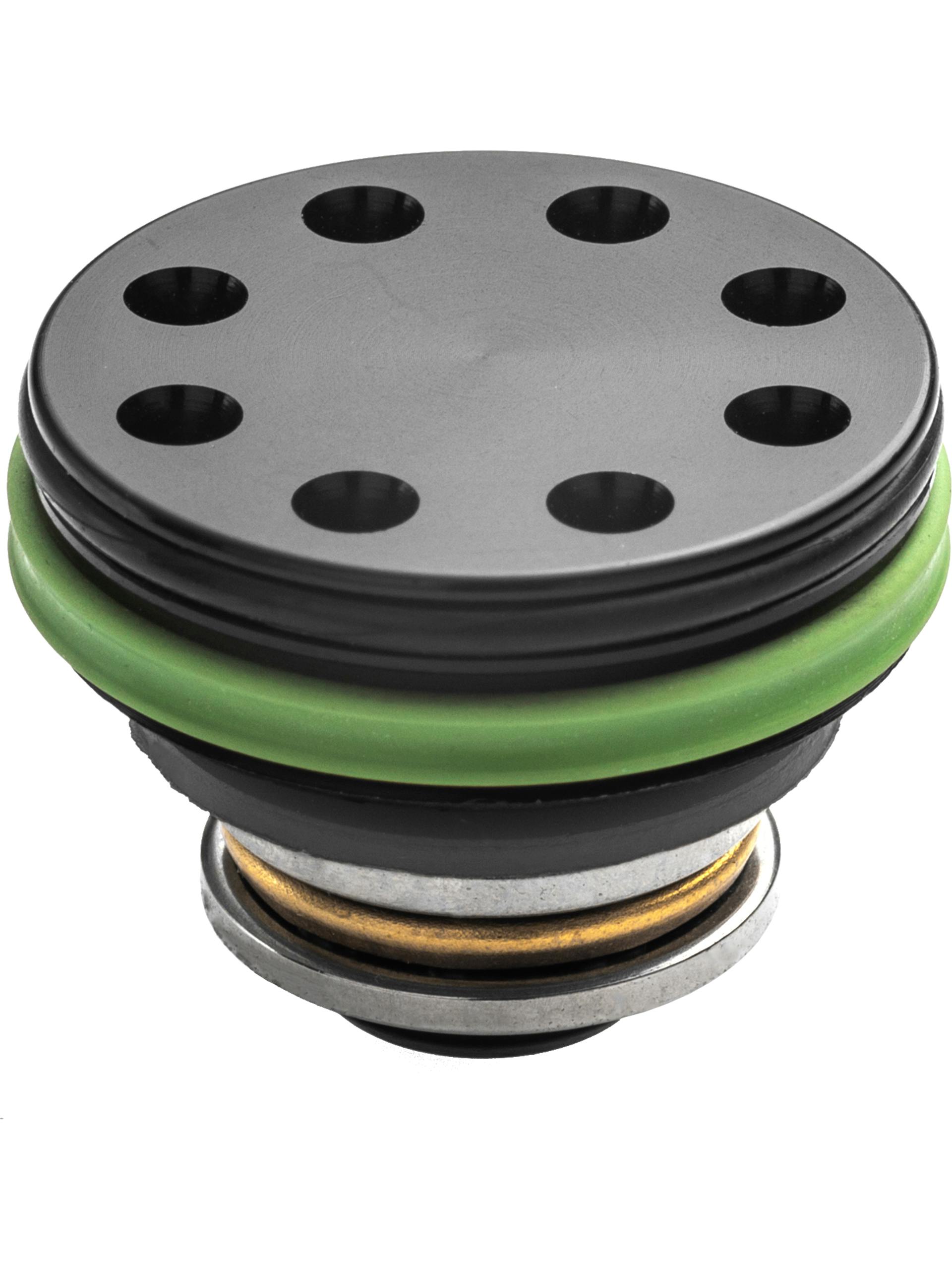 FPS Softair CNC ERGAL Double O-Ring Ball Bearing Piston Head for AEG