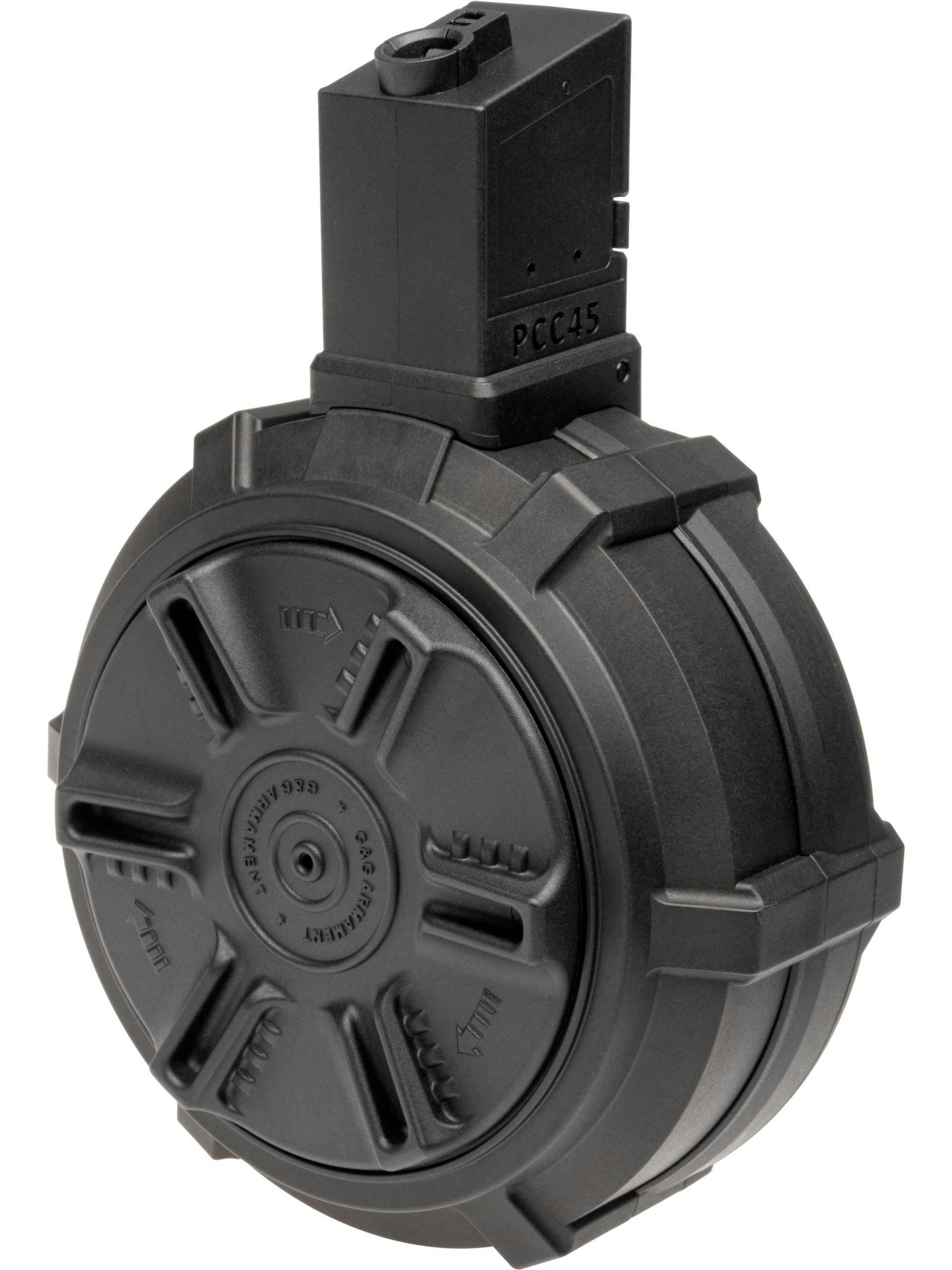 G&G Armament 1500rnd Drum Magazine for MXC9/PCC45 AEGs