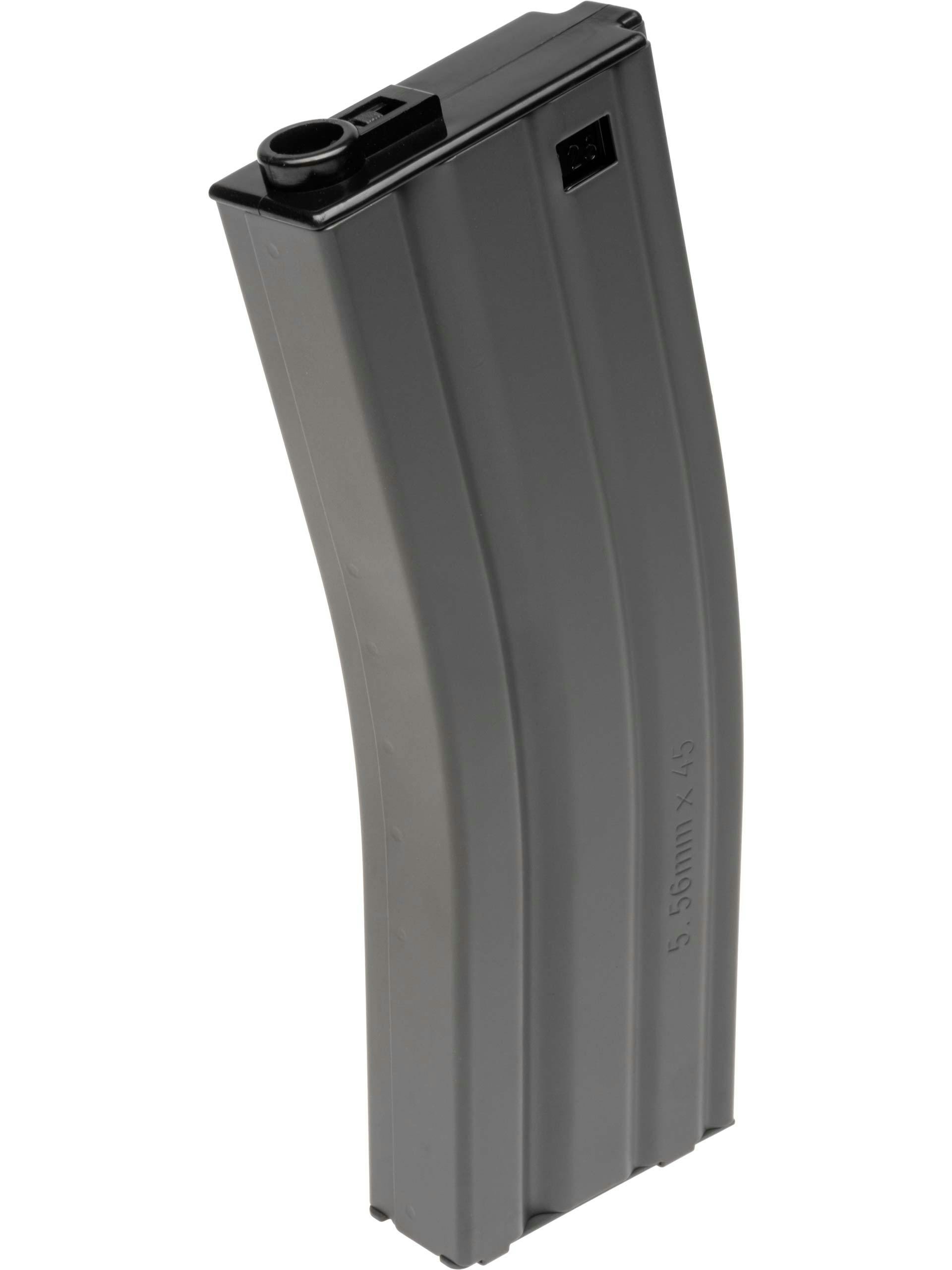 G&G Armament 125rnd Metal Mid-cap Magazine for GR16 M4/AR-15 AEGs; Grey