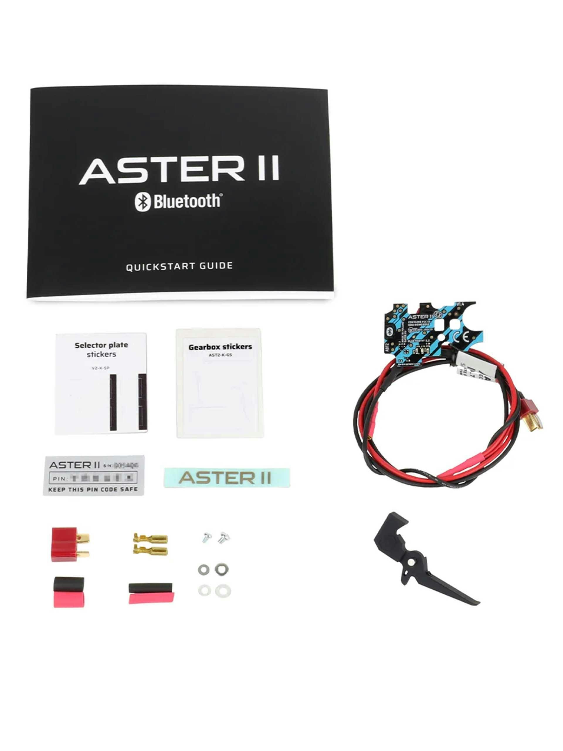 GATE ASTER II Bluetooth® EXPERT & Quantum 2 Trigger for AEG & HPA V2 Gearbox