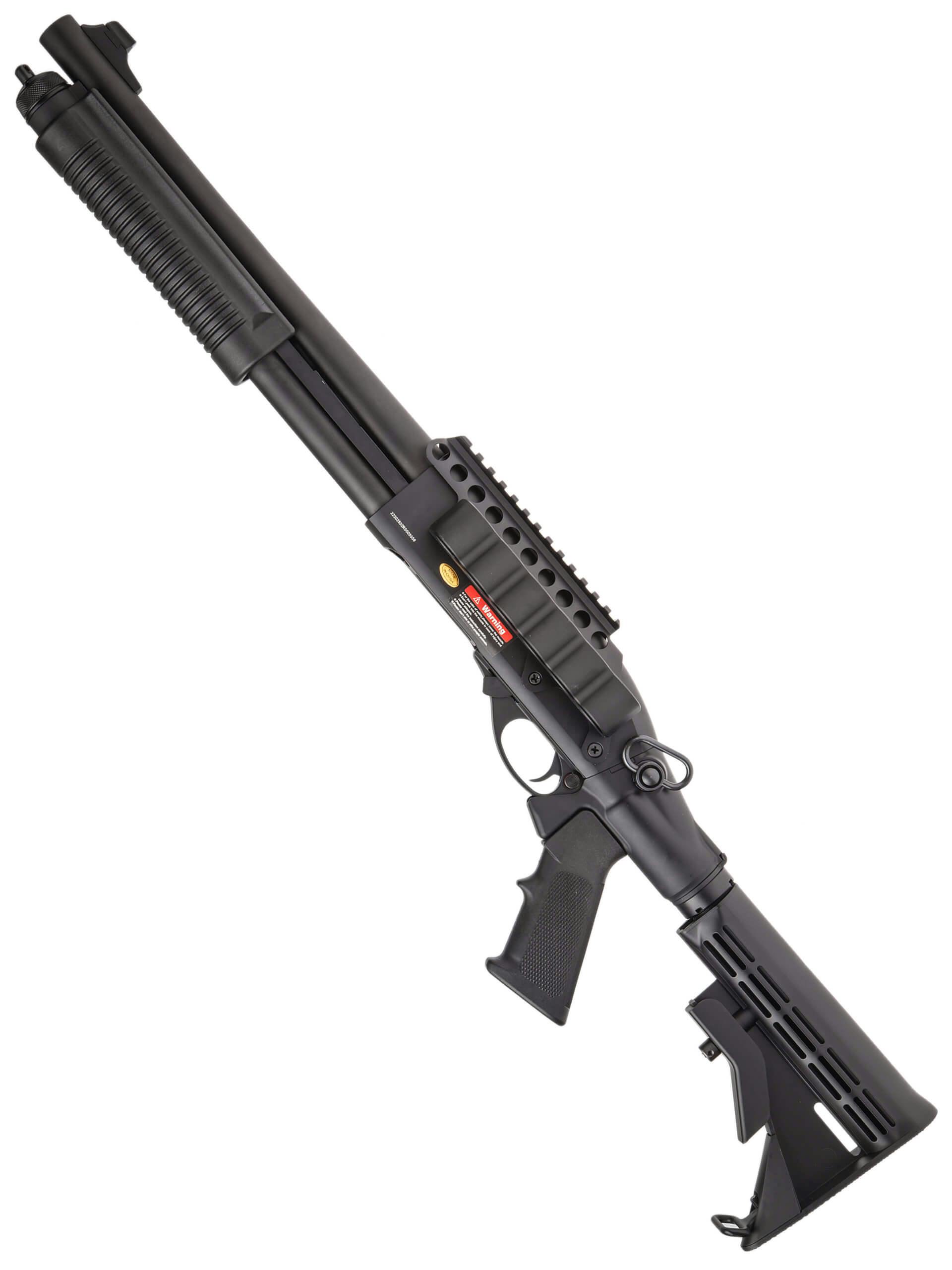 Golden Eagle Type 870 M8873 Railed Tactical Gas Shotgun
