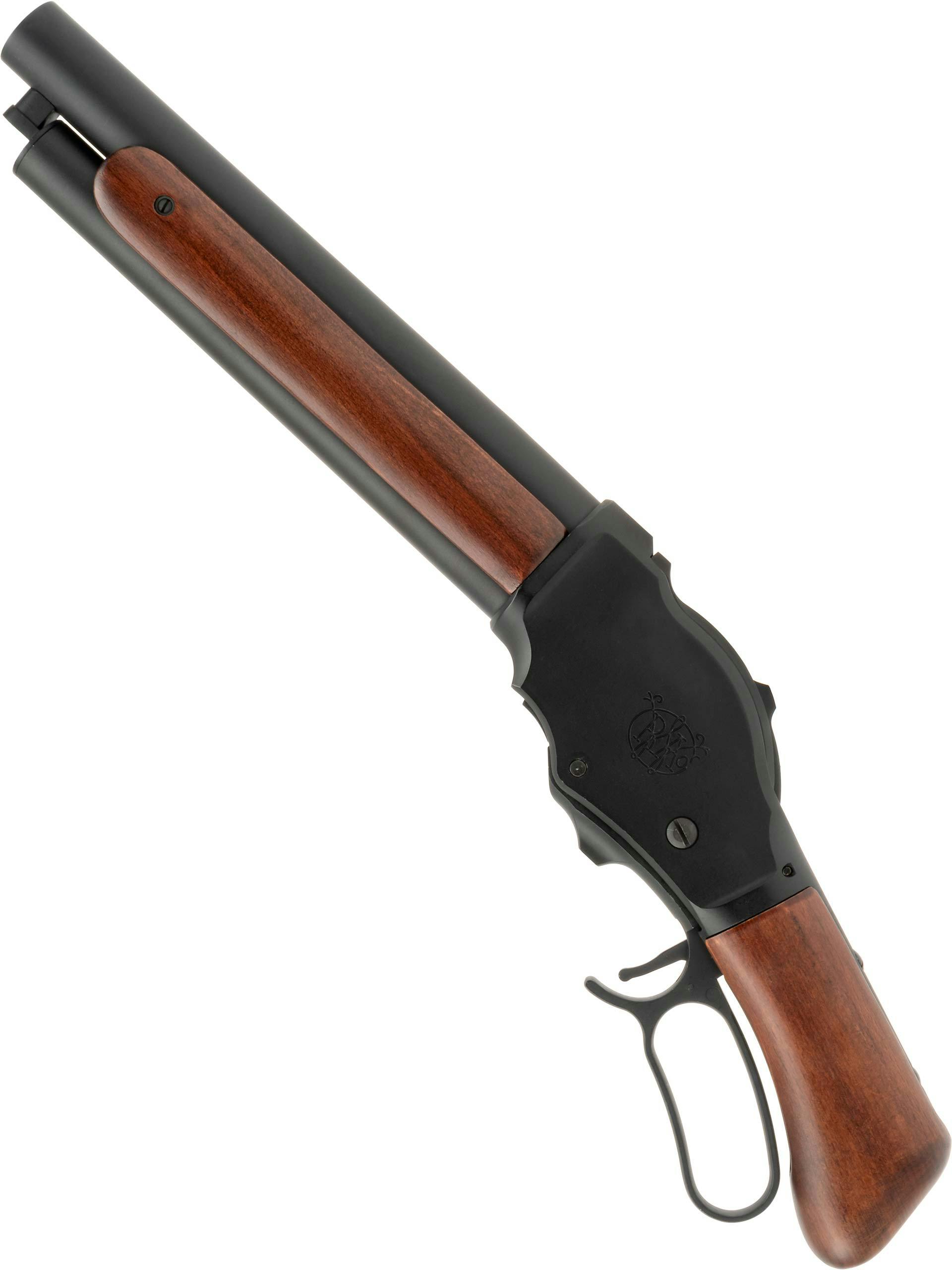 Golden Eagle M1887 Gas Shell Ejecting Lever-Action Shotgun; Sawn-off, Standard Lever