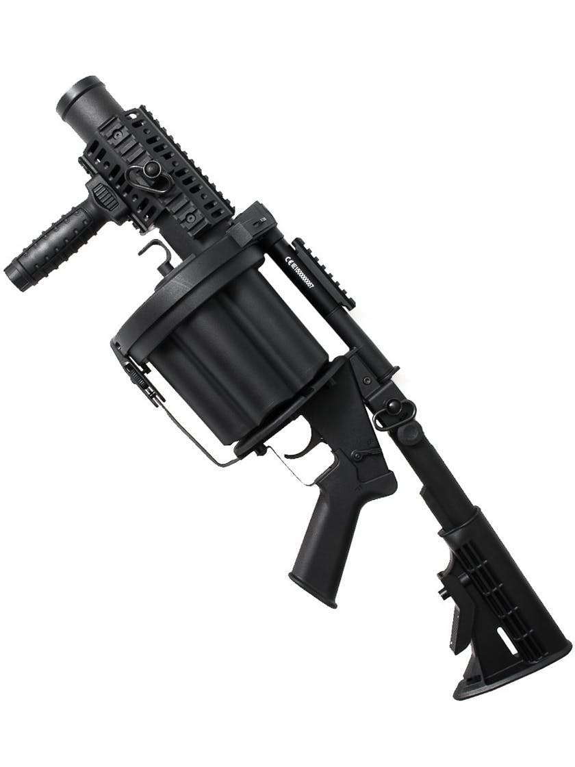 ICS MGL Six Barrel MOSCART Grenade Launcher