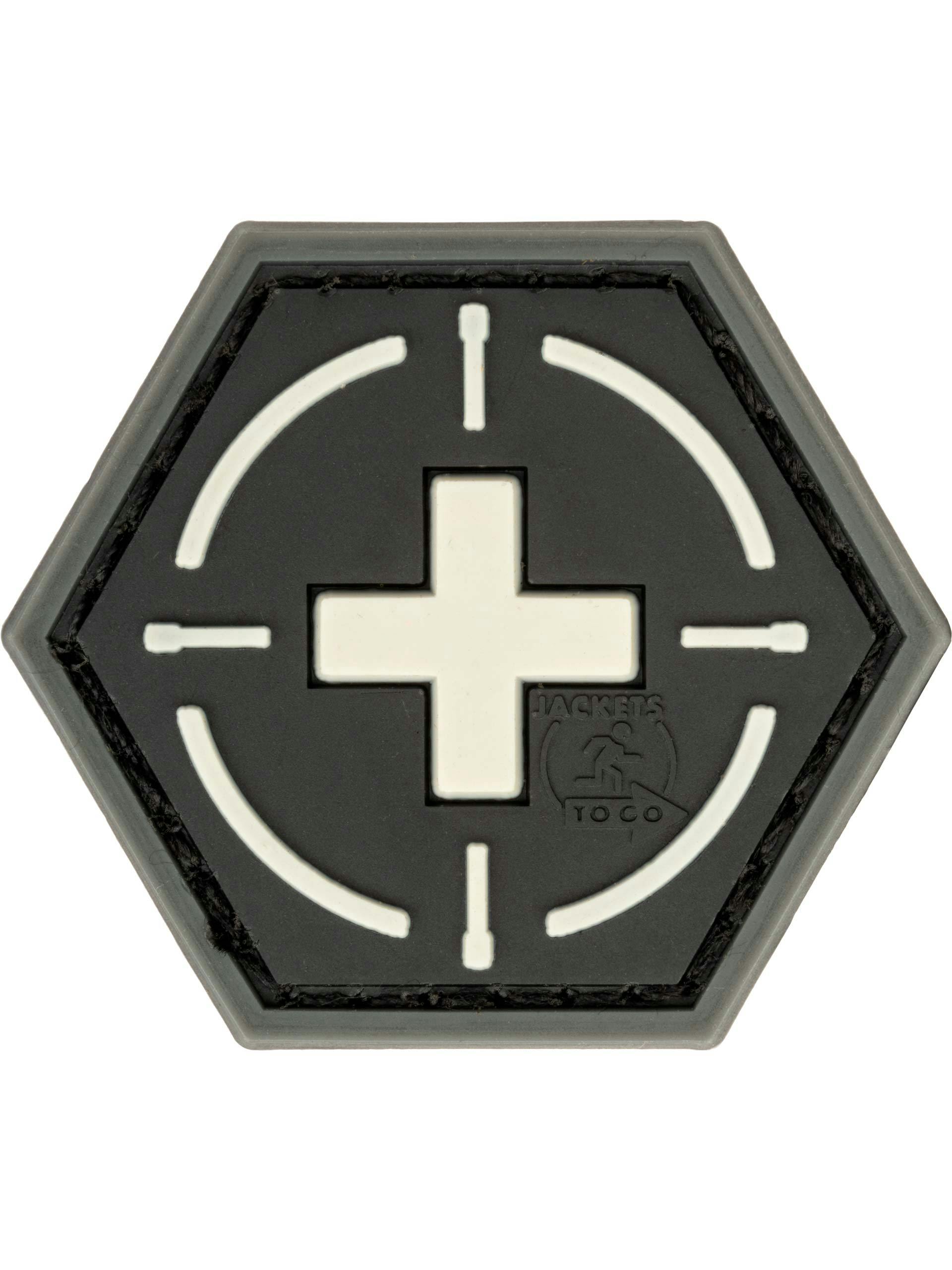 JTG Tactical Medic 3D Rubber Patch; Low Vis