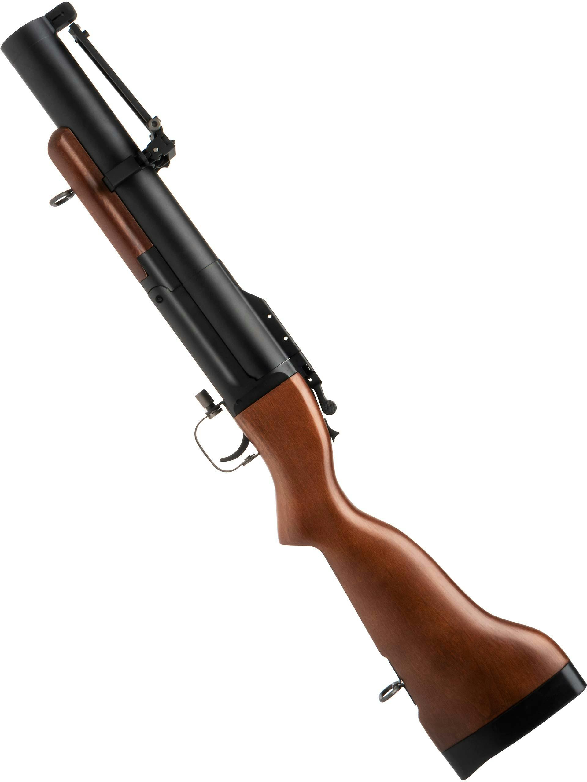 King Arms M79 MOSCART Grenade Launcher Replica - Real Wood