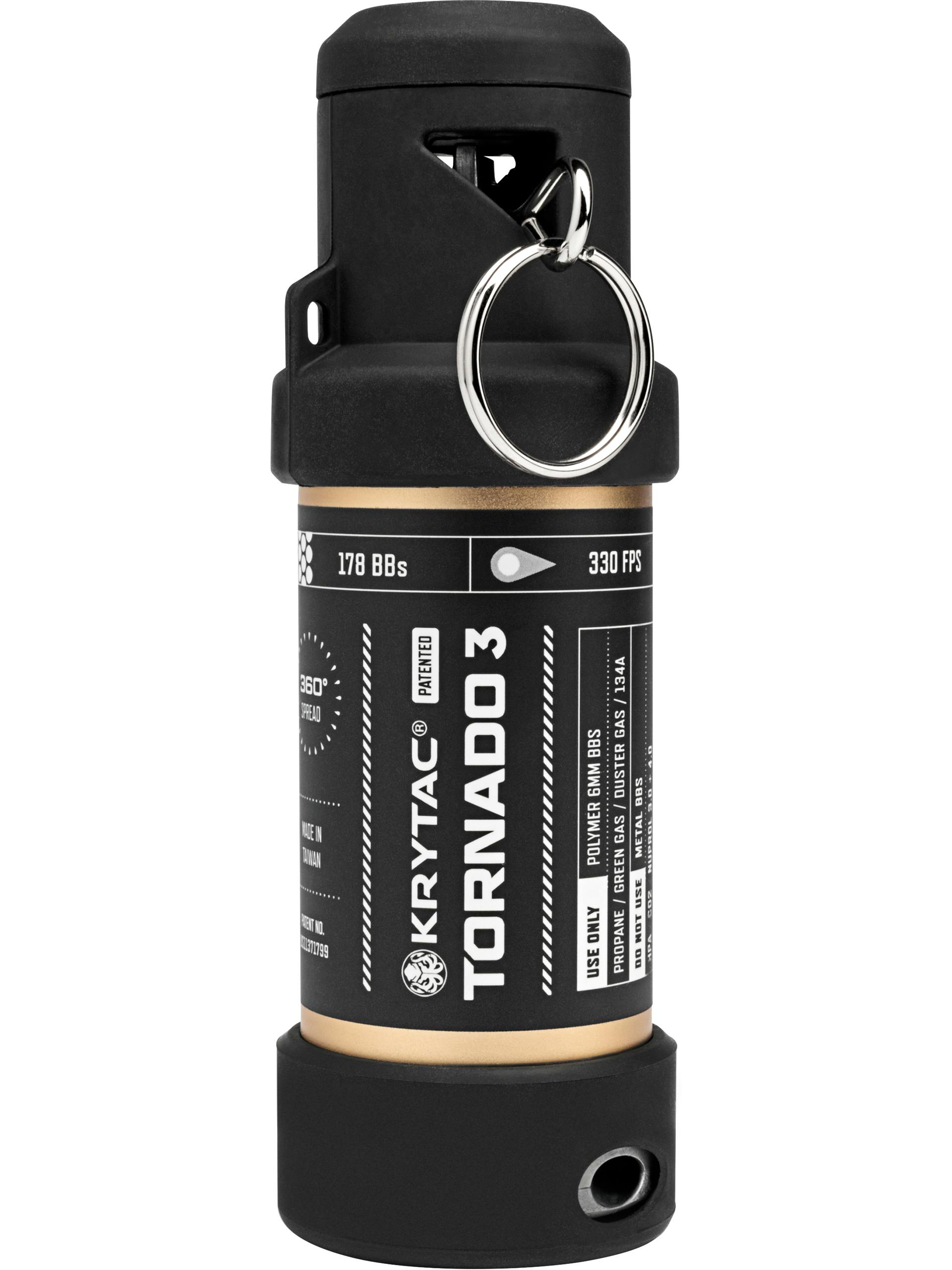 KRYTAC Tornado 3 Timed Airsoft Frag Grenade
