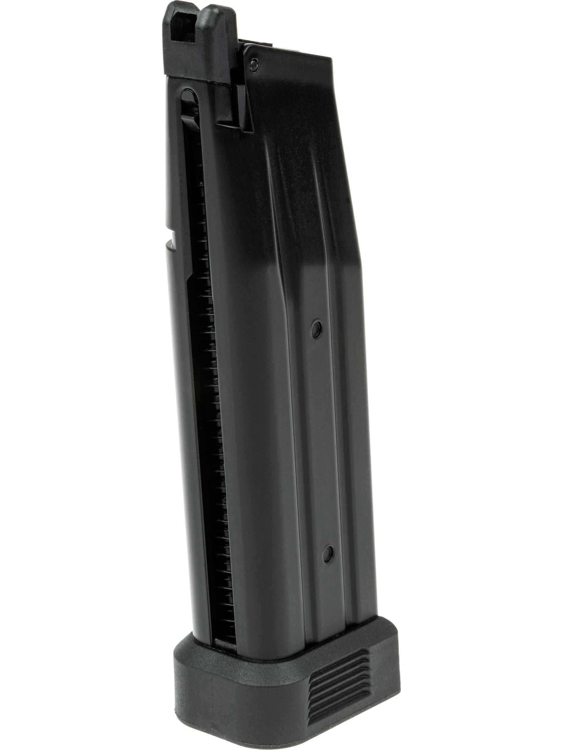 Lancer Tactical 28rnd Green Gas Magazine for LTX6/Hi-Capa GBB