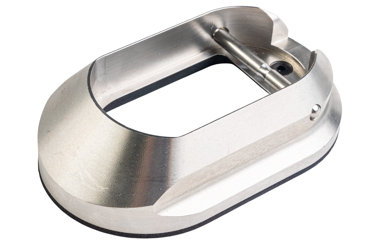 Revanchist Airsoft Stainless Steel Lim Style XL Magwell for Hi Capa Polymer Grip