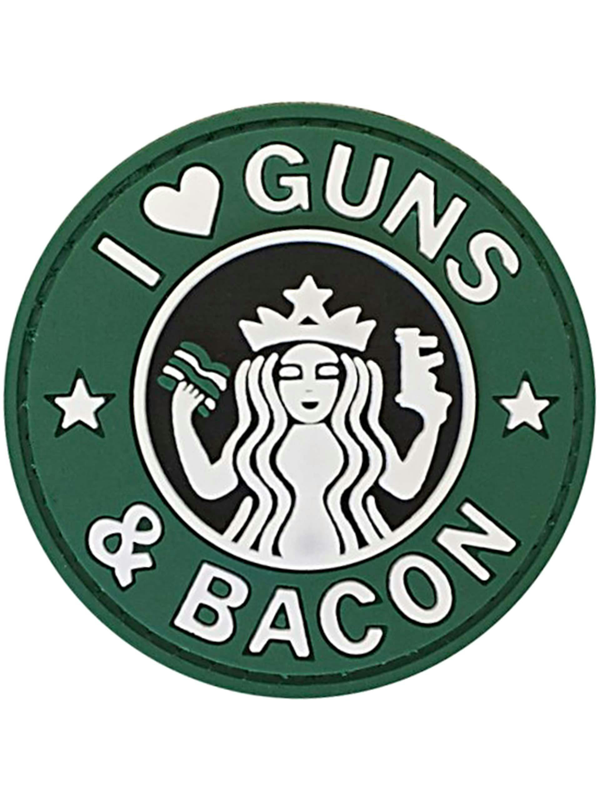 Matrix Guns & Bacon 3D PVC Patch