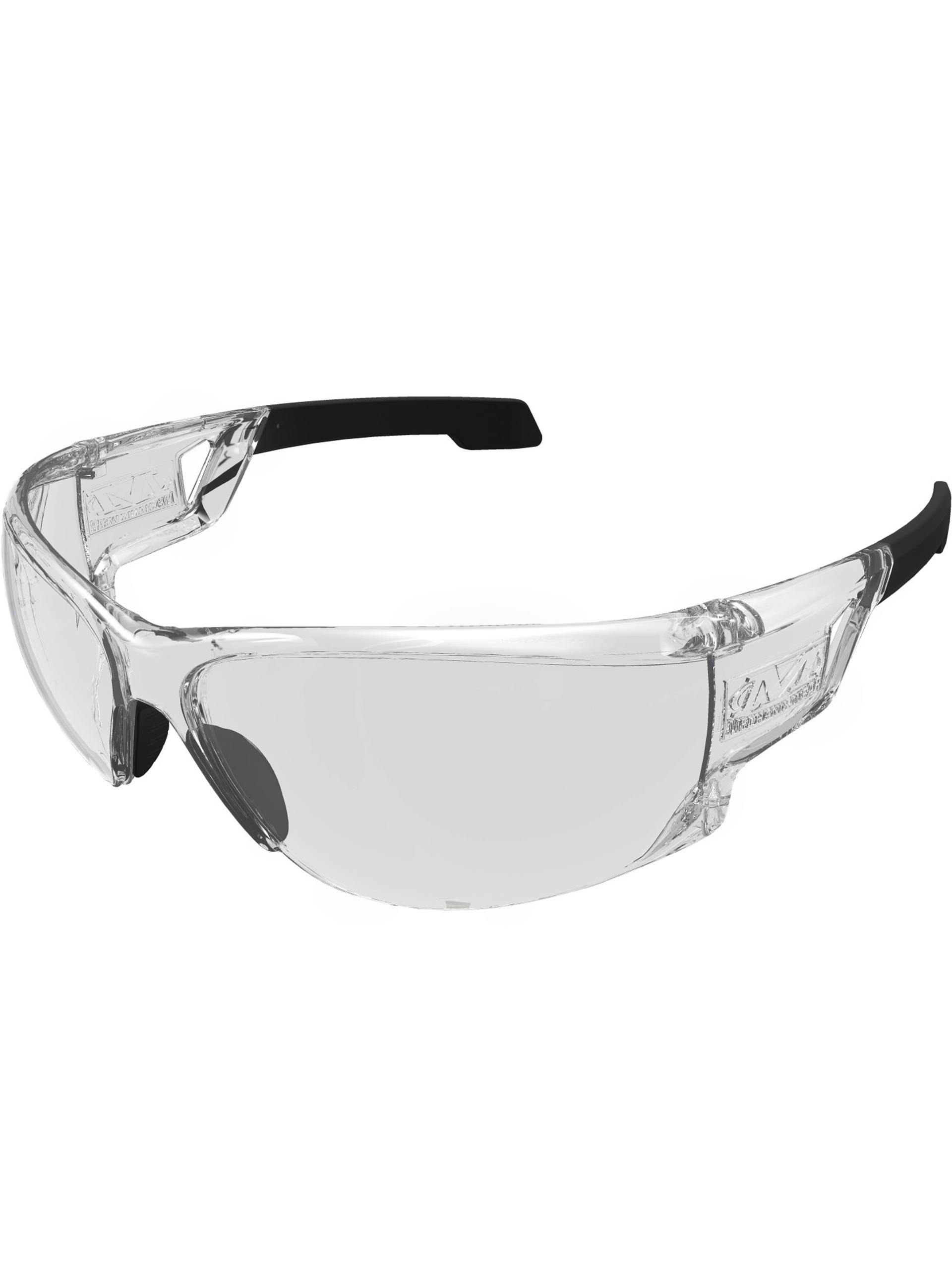 Mechanix Tactical Type-N Safety Glasses; Clear Frame & Lens