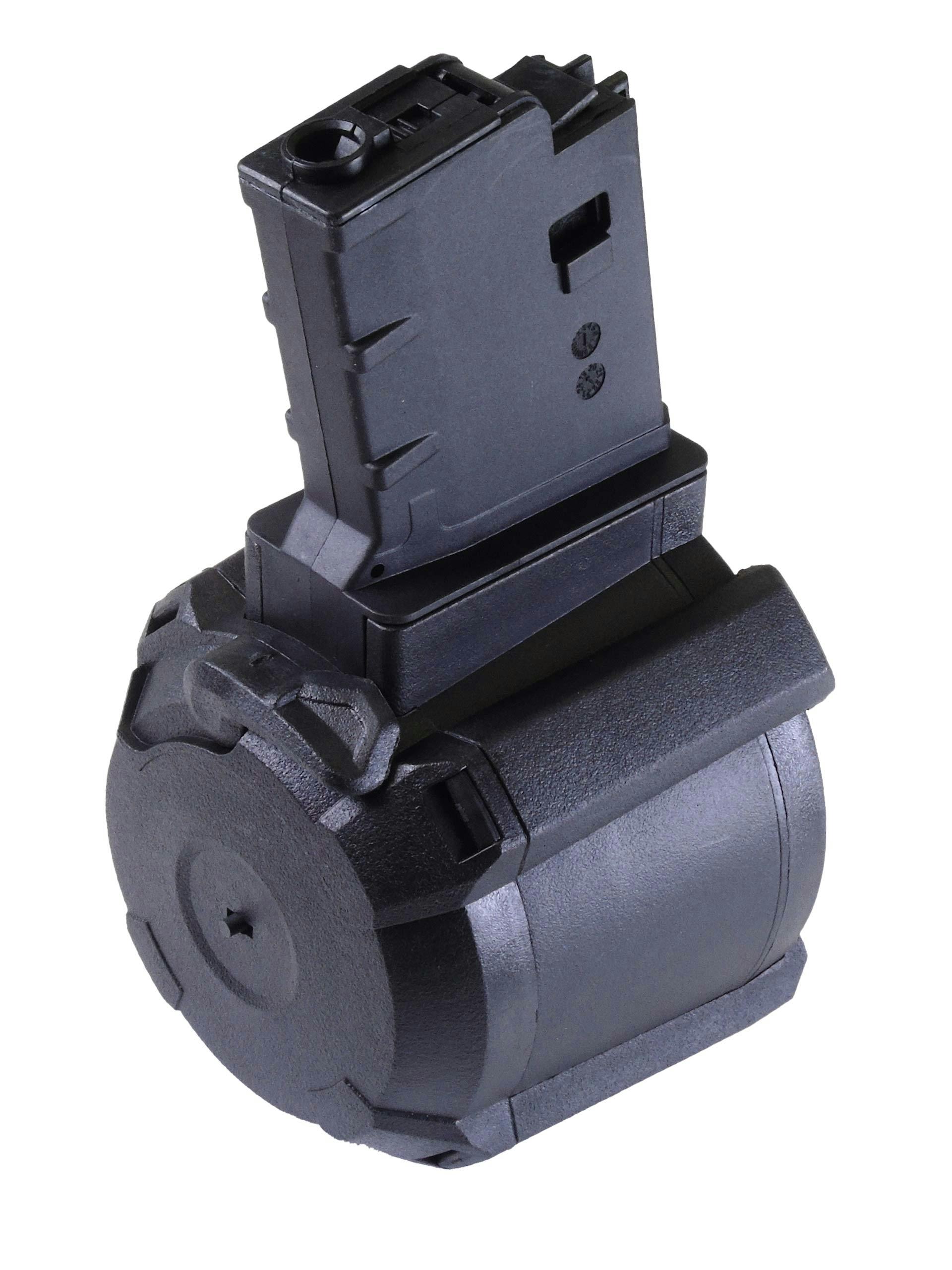 NUPROL 1200rnd Electric Drum Magazine for TM NGRS M4/AR-15 AEGs; N-MAG