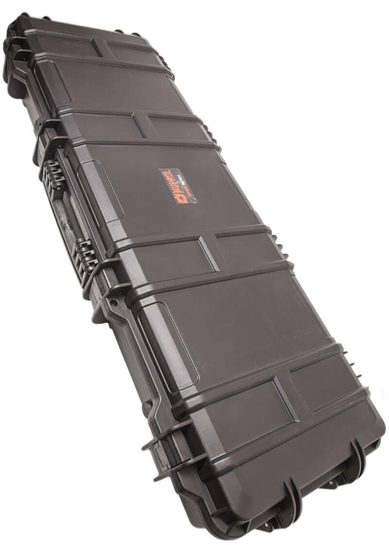 NUPROL Extra Large Wheeled Rifle Hard Case; Wave Foam