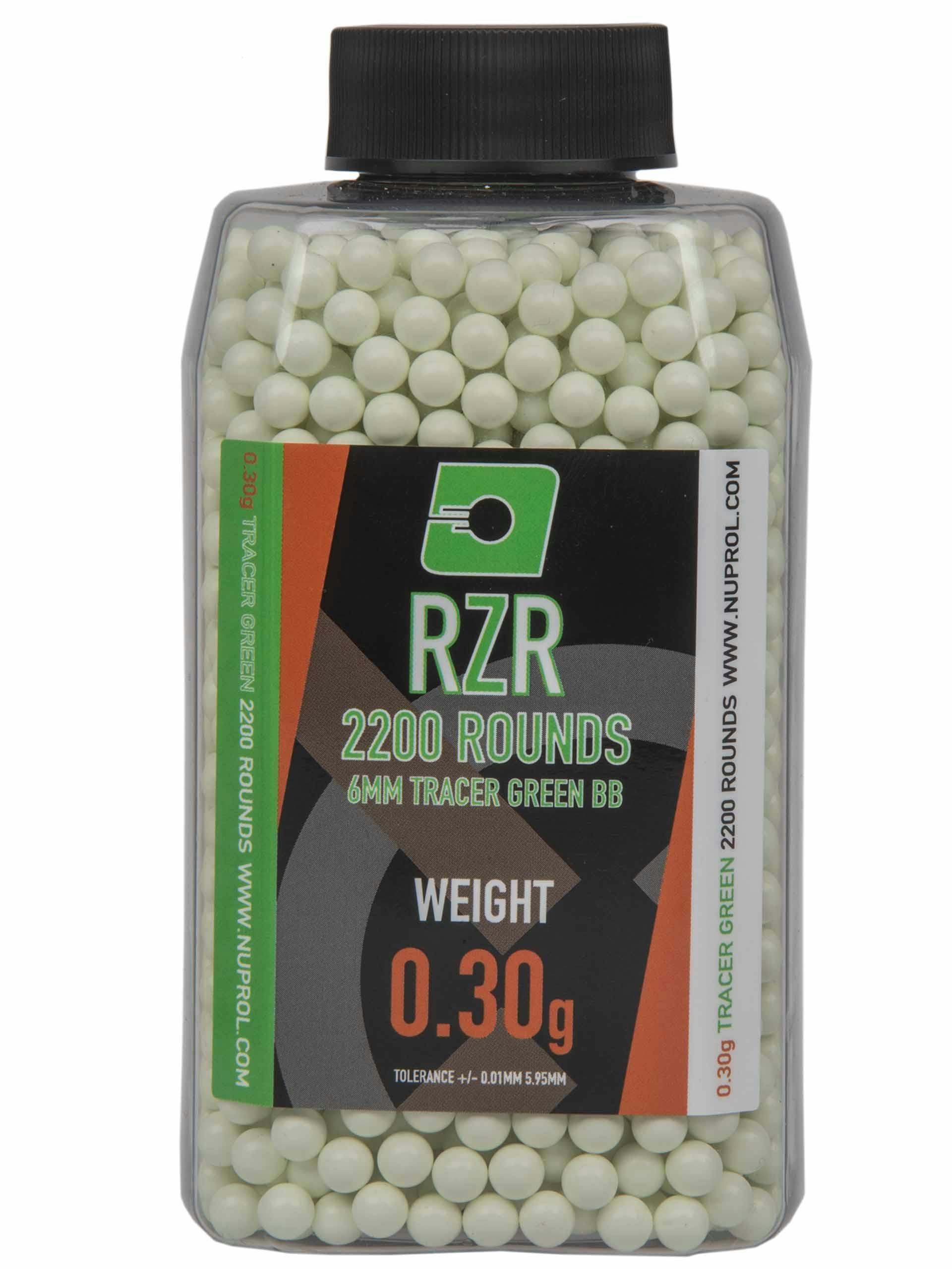 NUPROL RZR 0.30g Precision Green Tracer BB