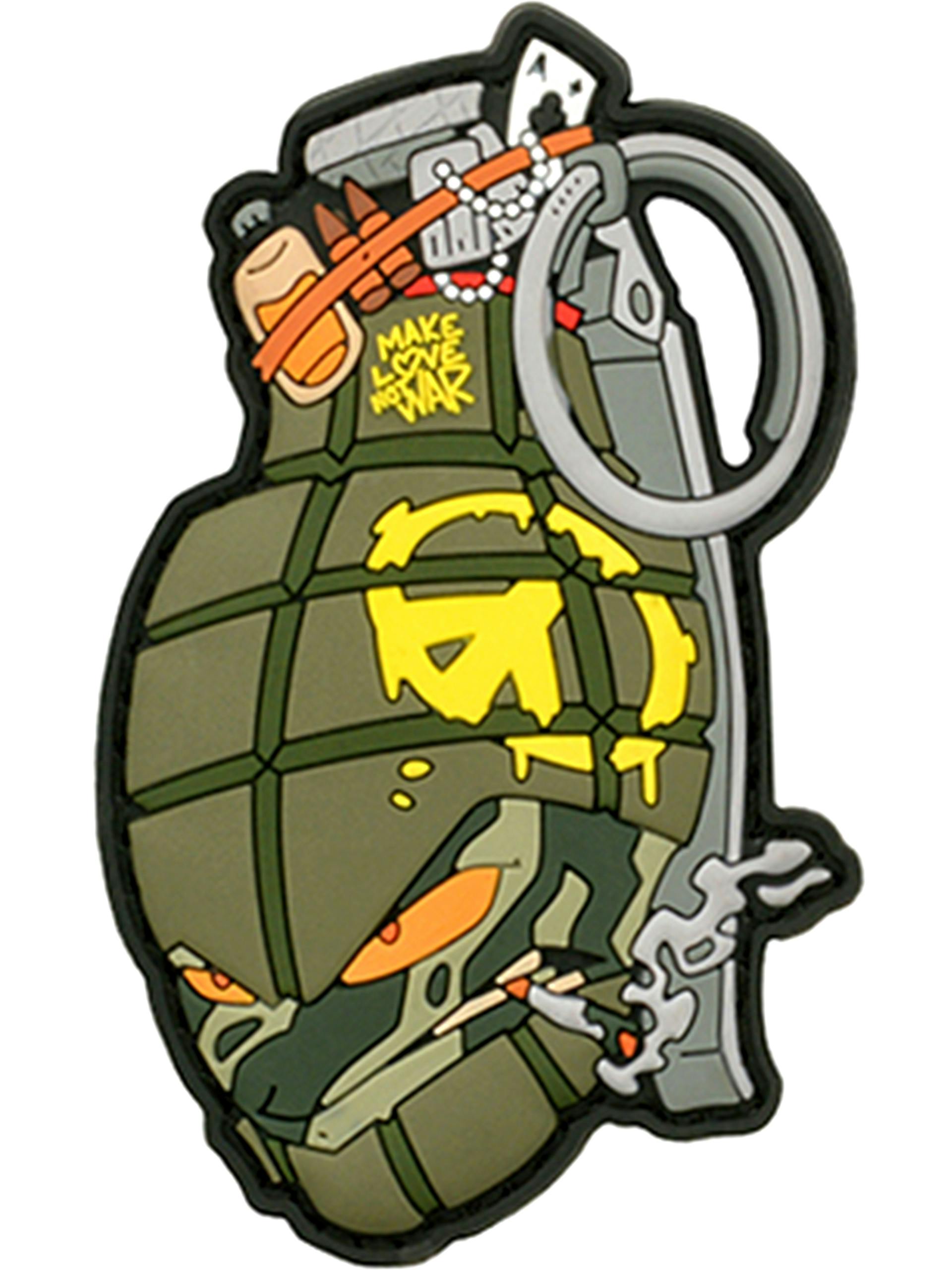Patchlab BOOM BROS "Fraggy" 3D PVC Morale Patch