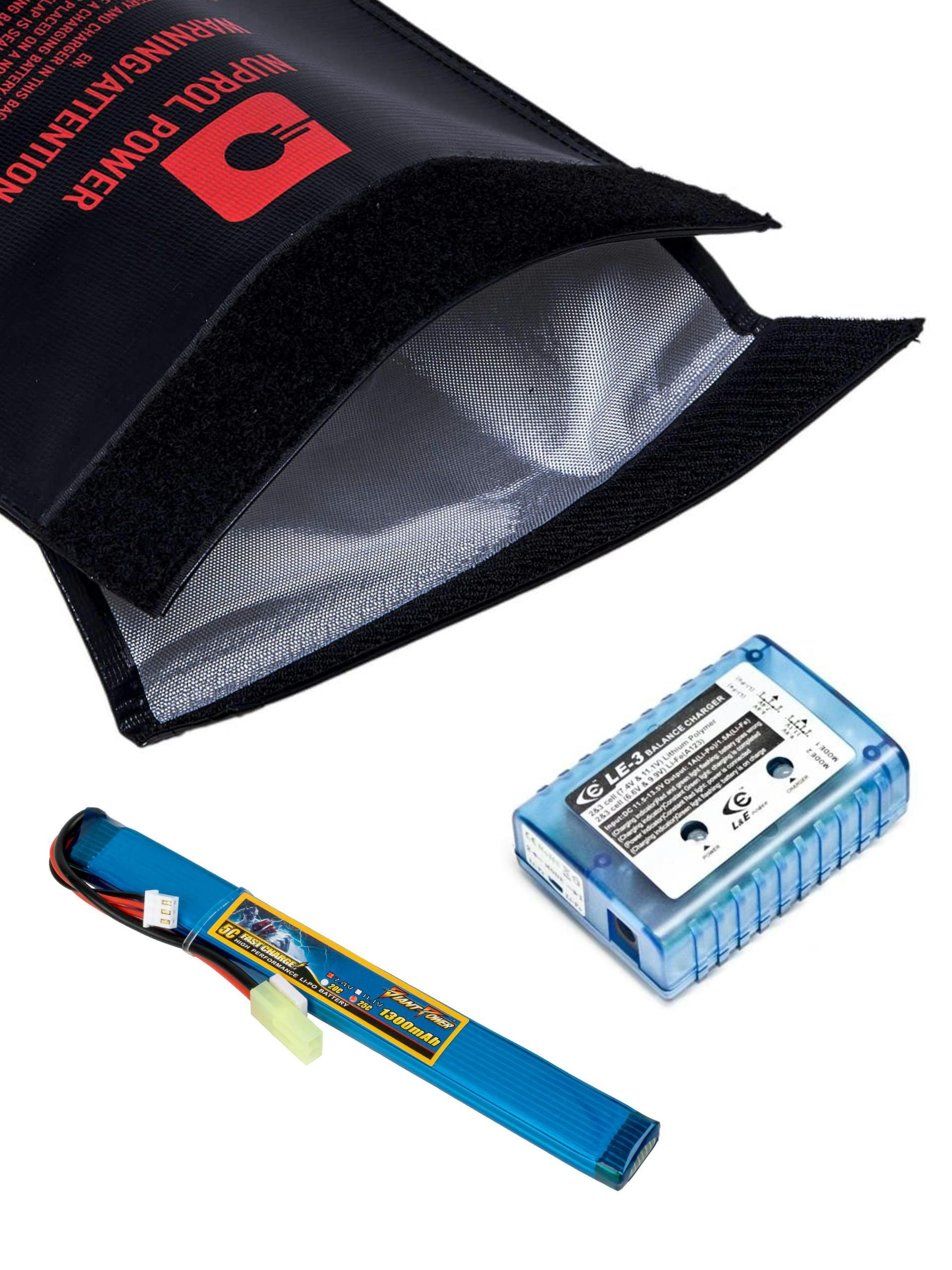 Patrol Base AK Top Wired LiPo Bundle; Mini-Tamiya