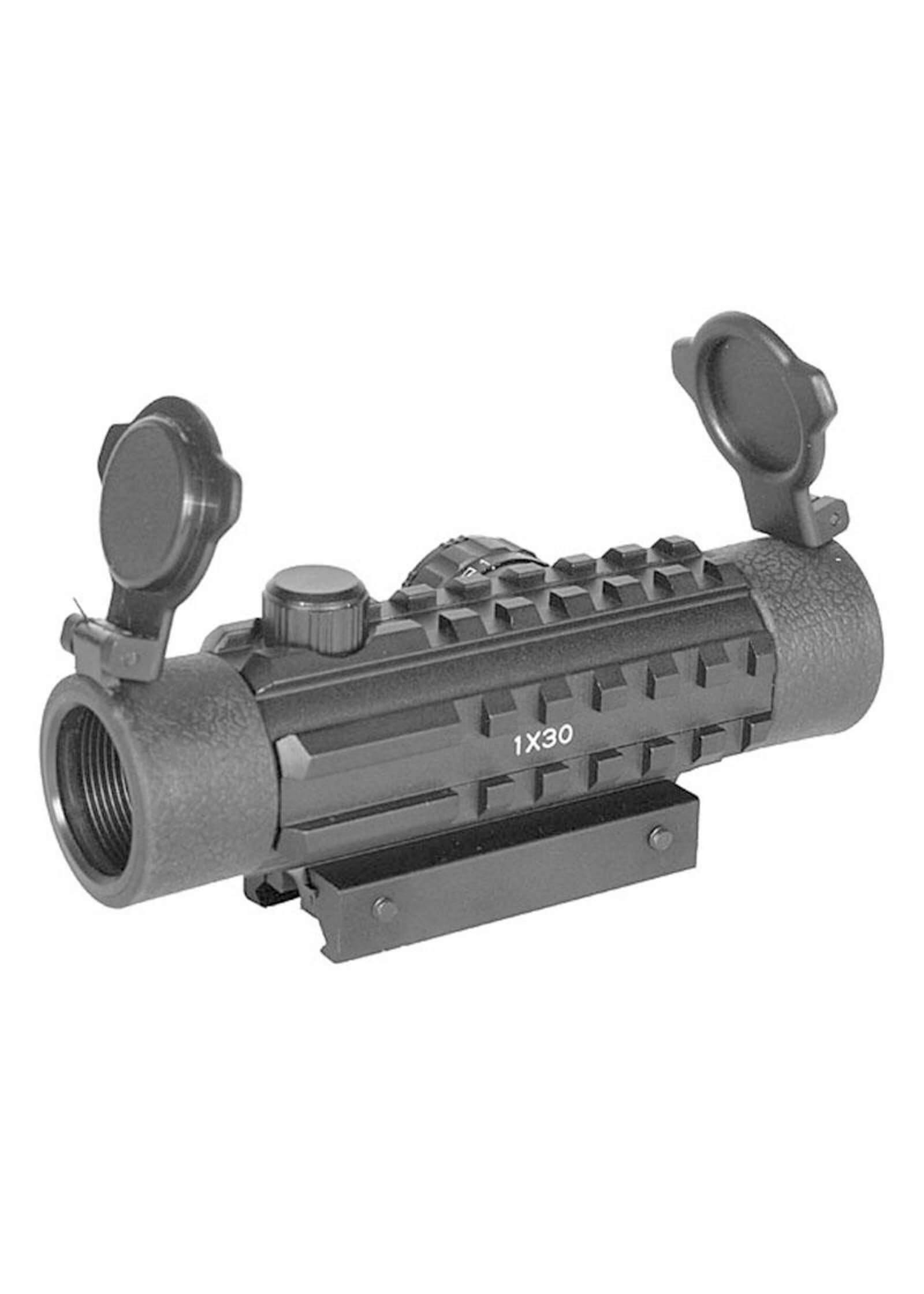 PCS Red Dot Tactical Sight 1x30 Railed