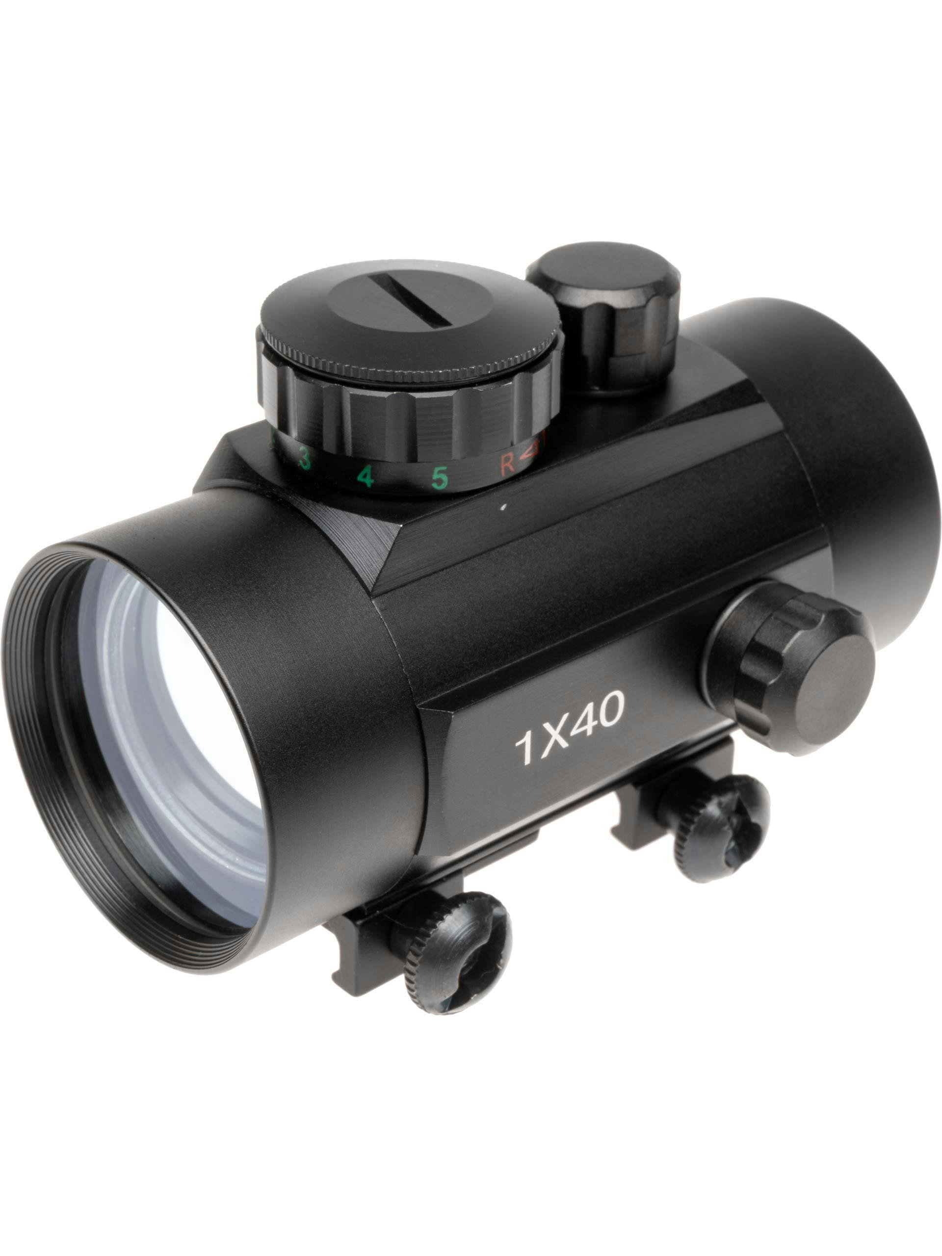 PCS 1x40 Red/Green Dot Sight w/20mm Rail Mount