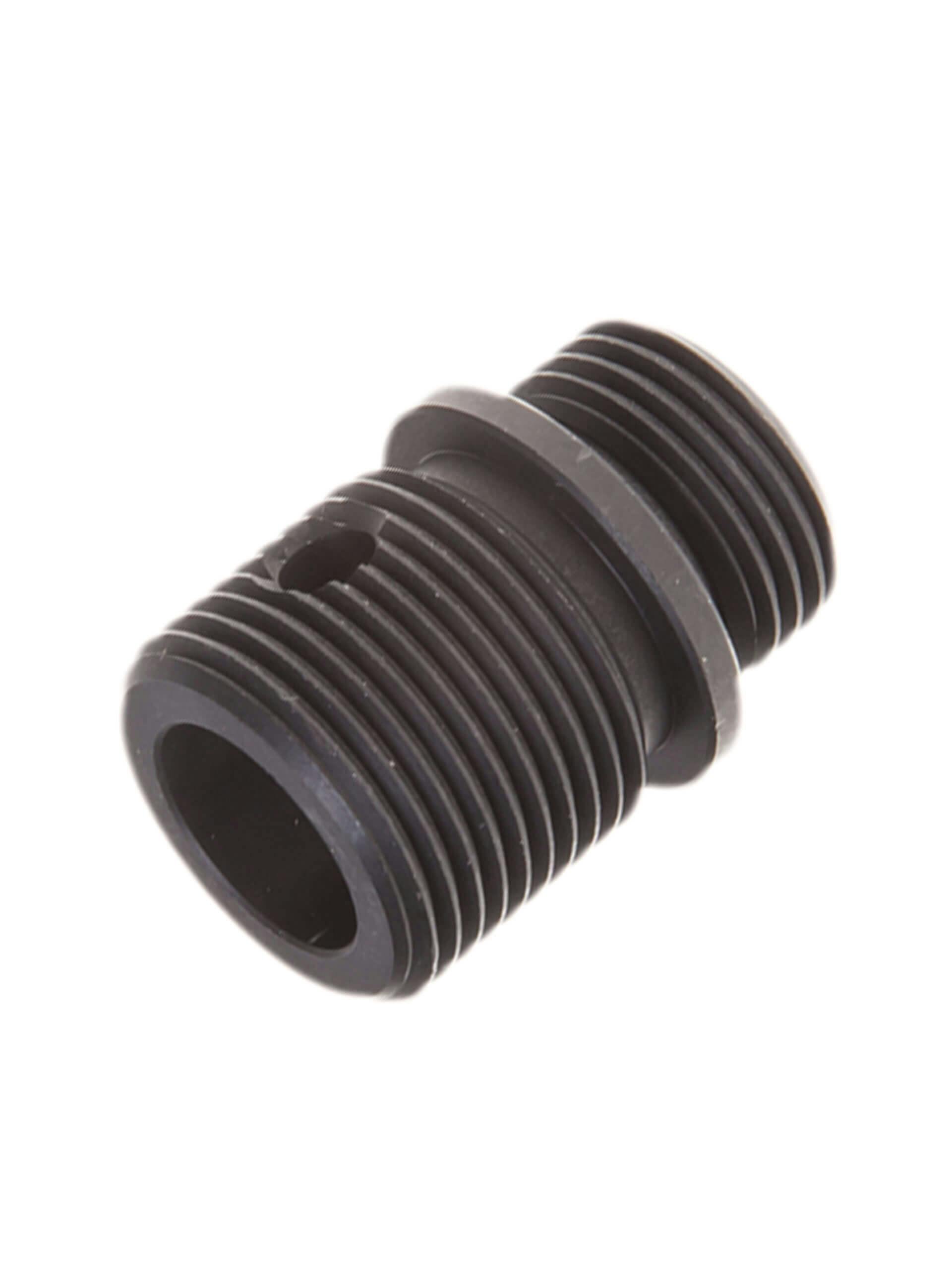 RAVEN Pistol Thread Adapter 12mm to 14mm CCW