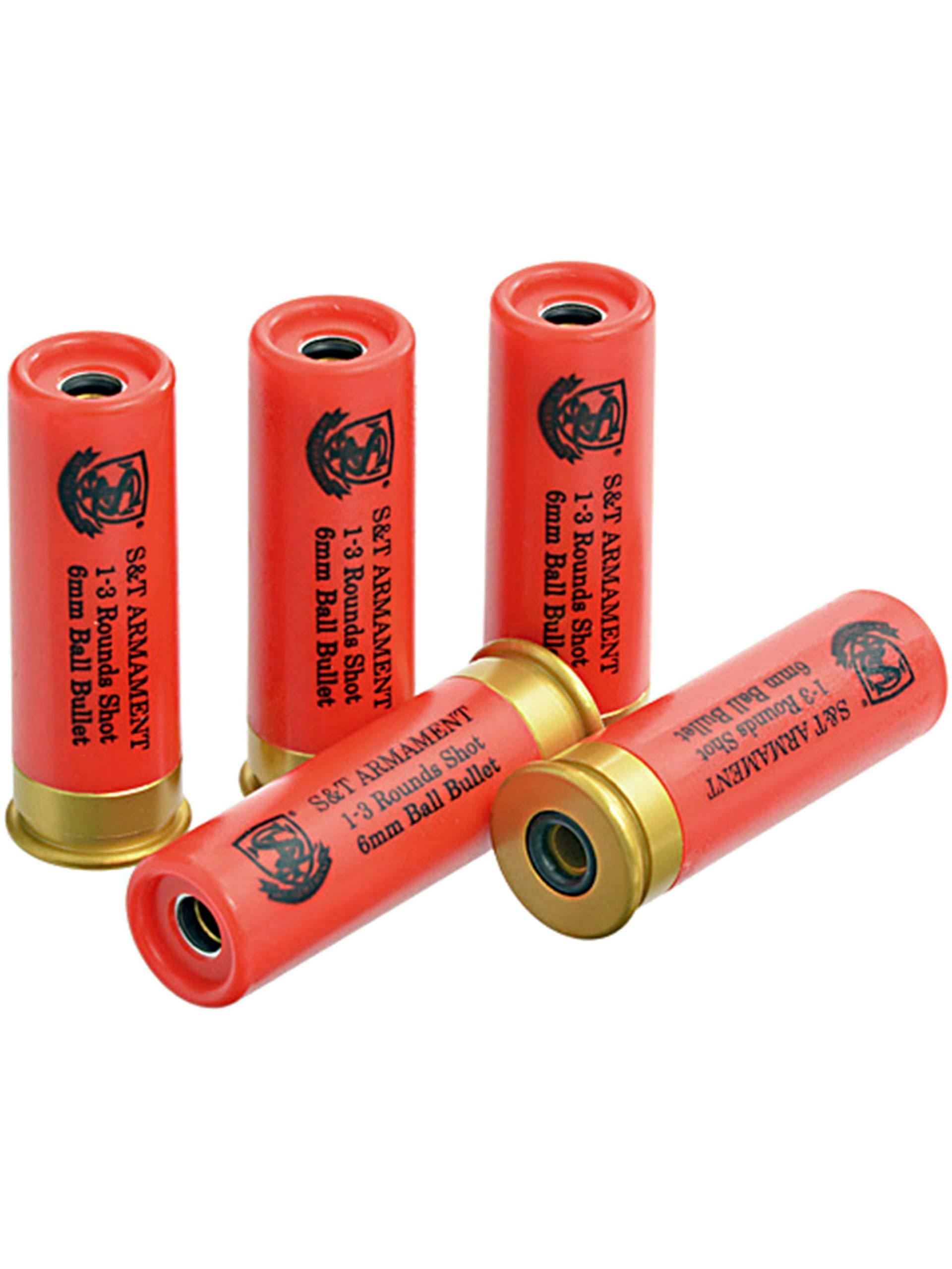 S&T Armament Shotgun Shells for S&T M1887/Golden Eagle; Pack of 5