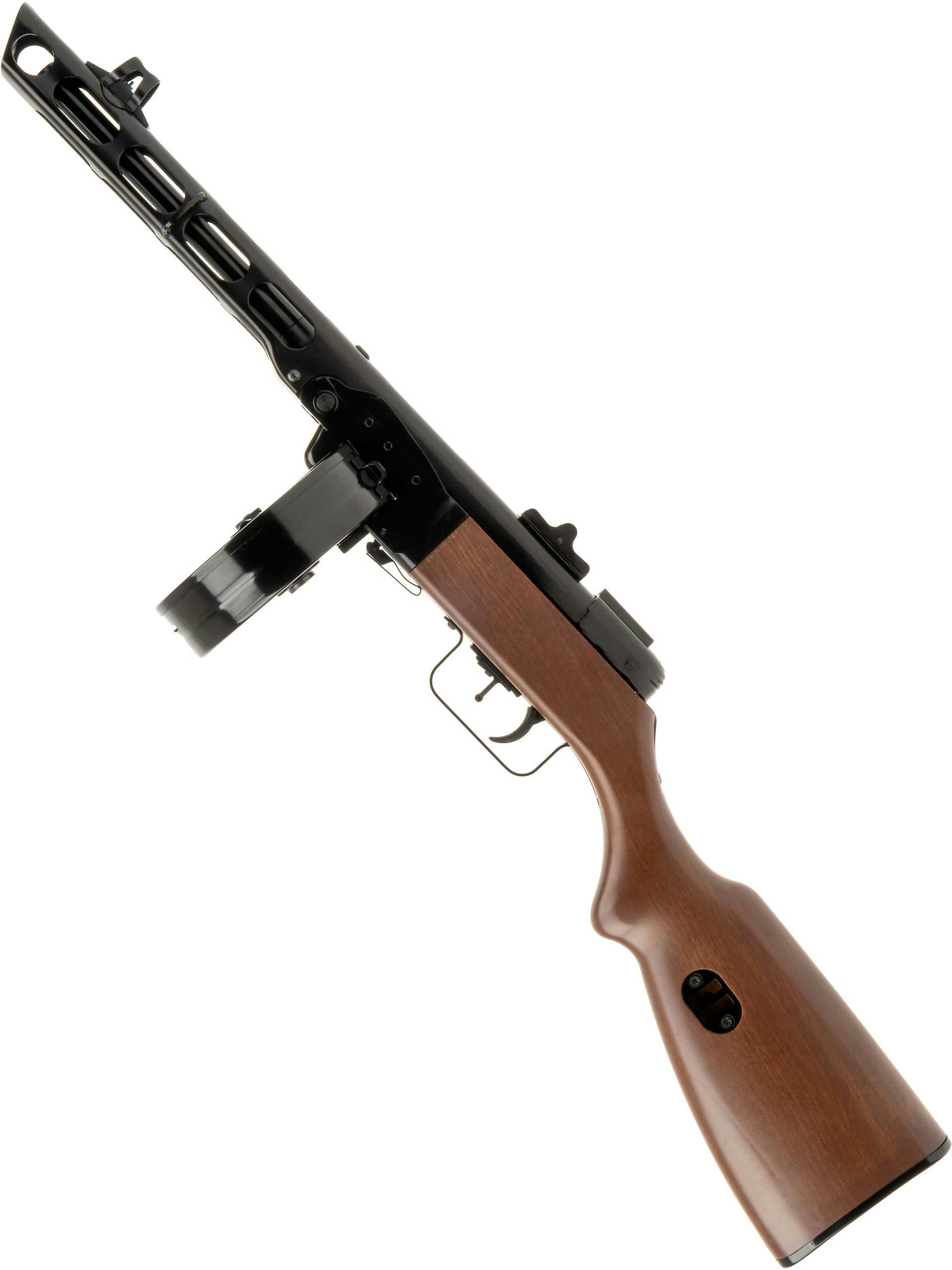 S&T Armament PPSh-41 EBB Submachine Gun AEG; ABS Stock