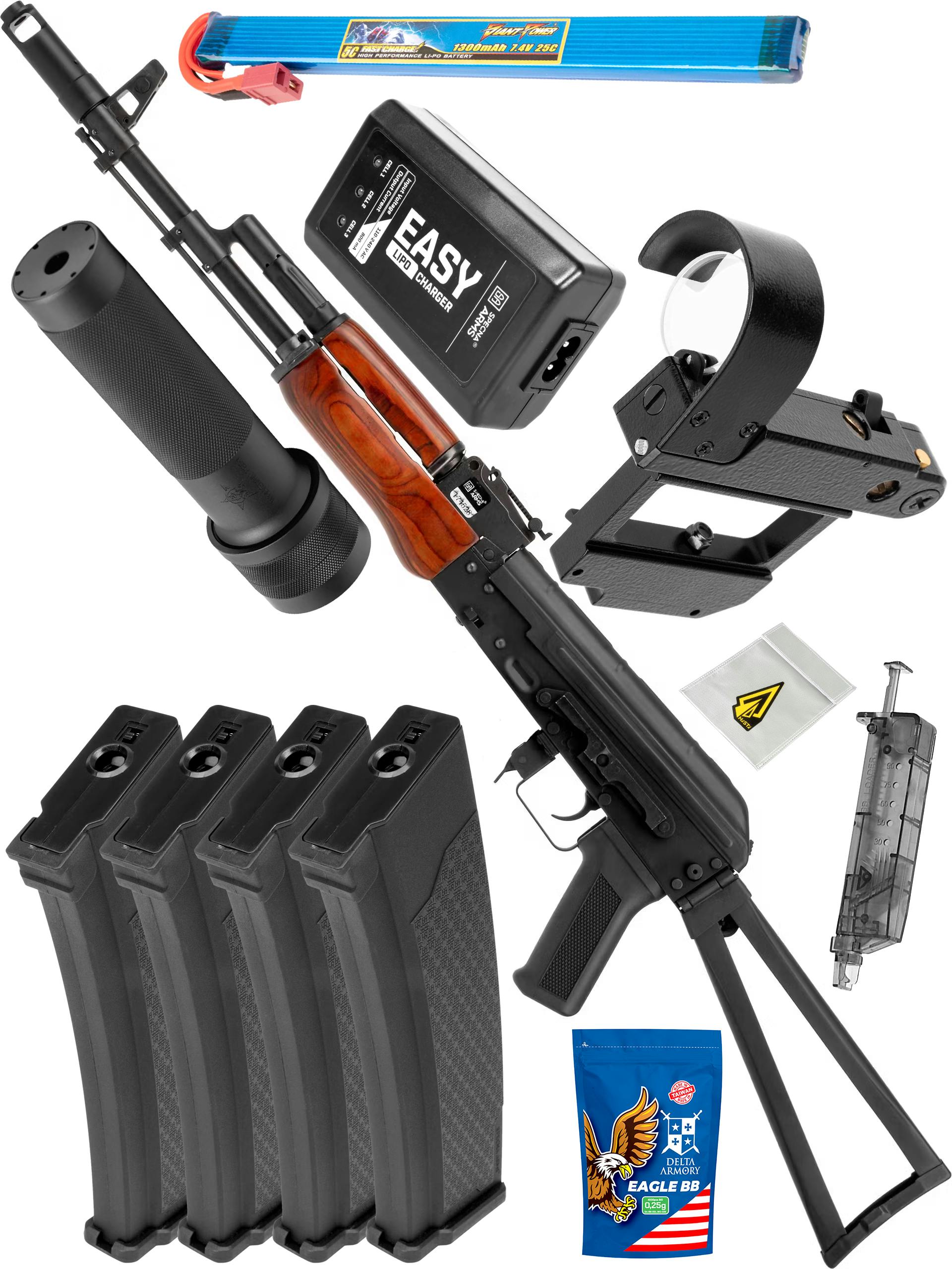 Specna Arms PRIME™ Woodland Warrior AK Bundle