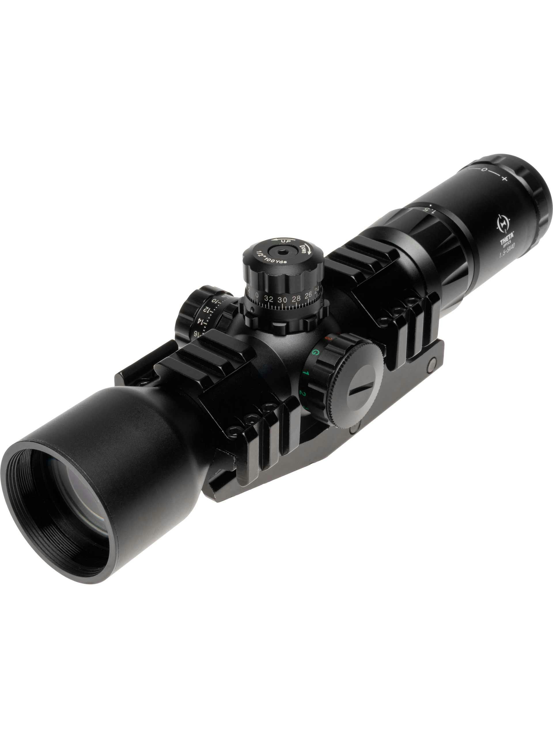 Theta Optics 1.5-5x40 BE LPVO Scope