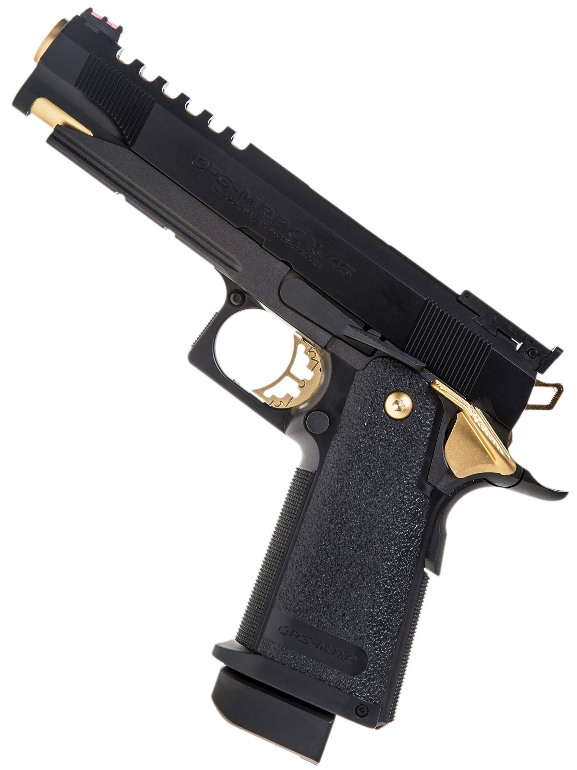Tokyo Marui Hi-Capa 5.1 GBB Pistol; Gold Match