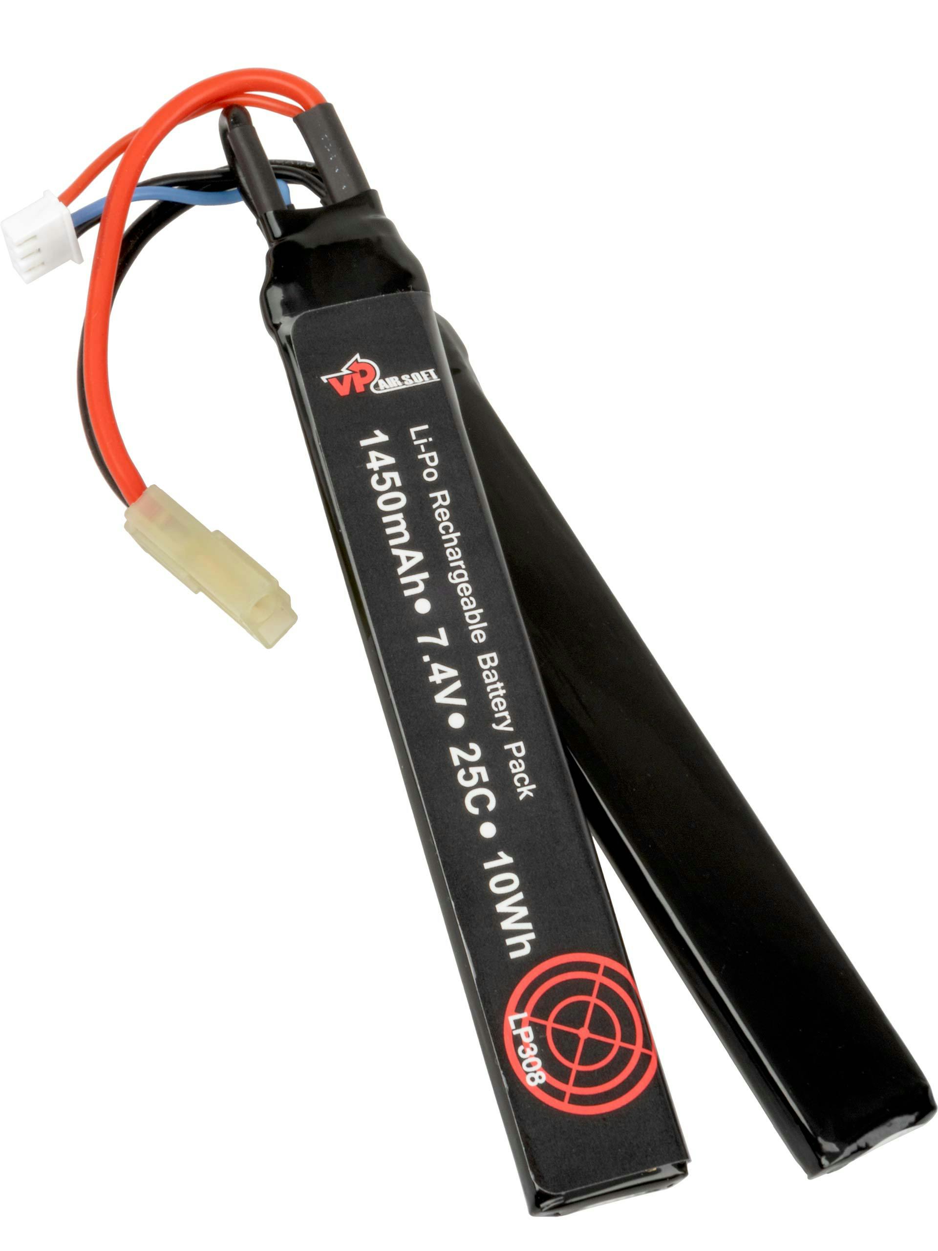 VAPEX 7.4v 1450mAh 25C LiPo Crane Battery (Mini Tamiya)