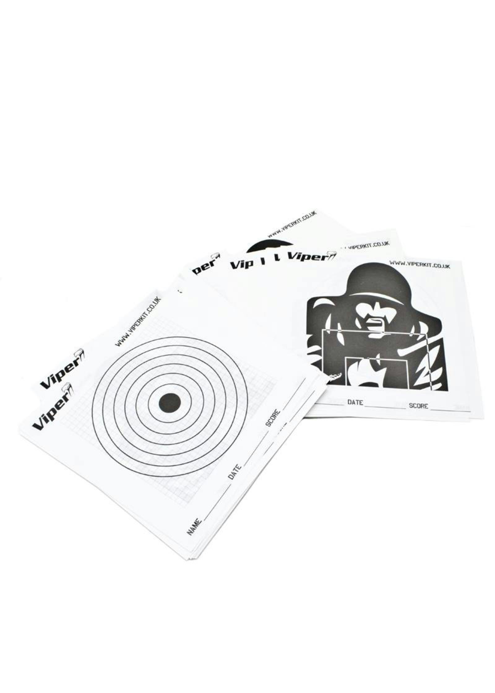 Viper Tactical Pro Target BB Paper Targets x 100