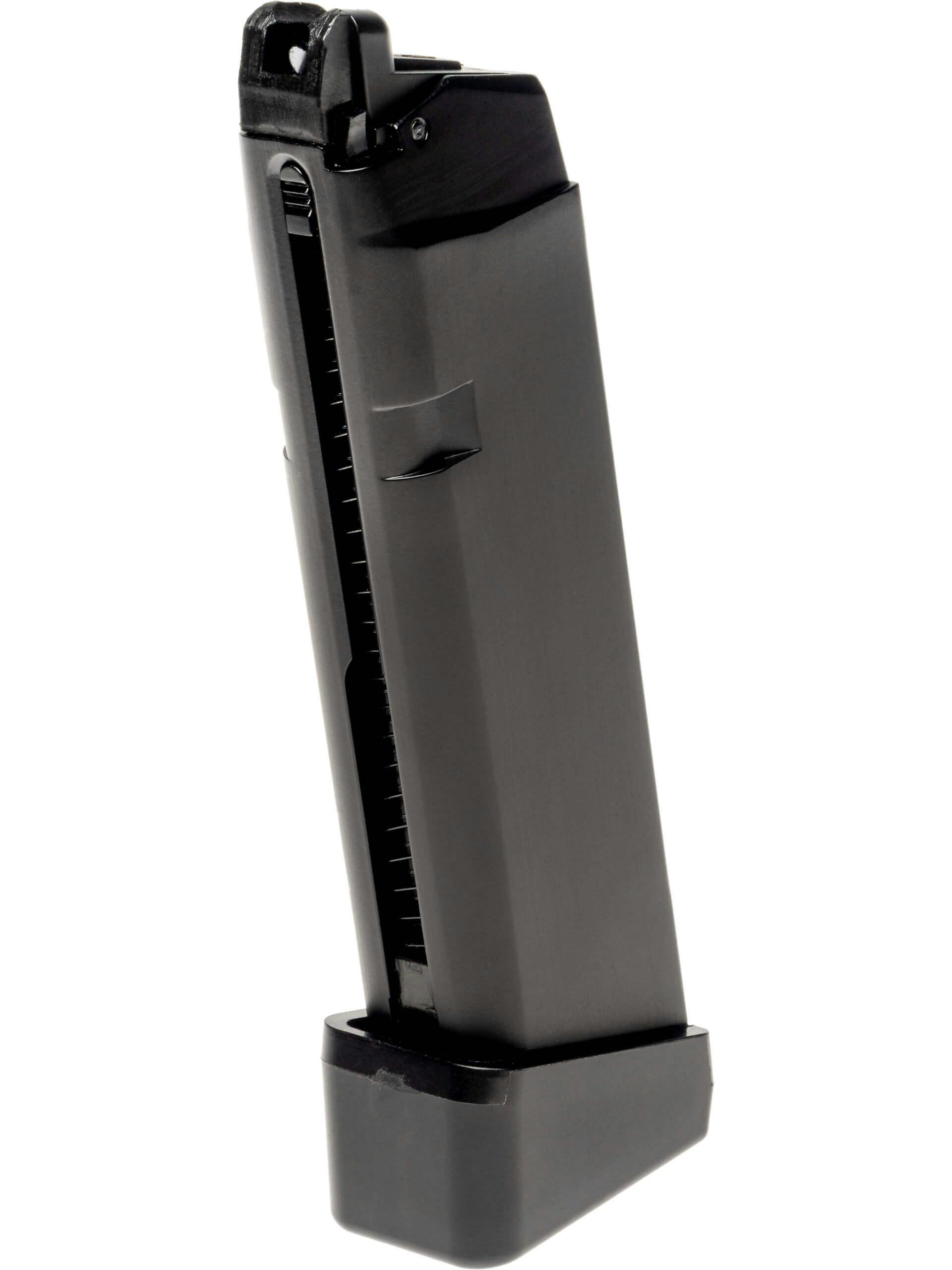 VORSK 23rnd Magazine for EU-Series GBB Pistols; Extended Base Plate