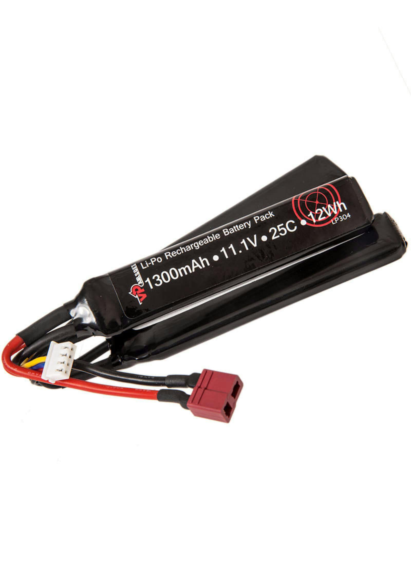 VP Racing 11.1v 1300mAh 25C LiPo Crane Stock Battery (Deans)