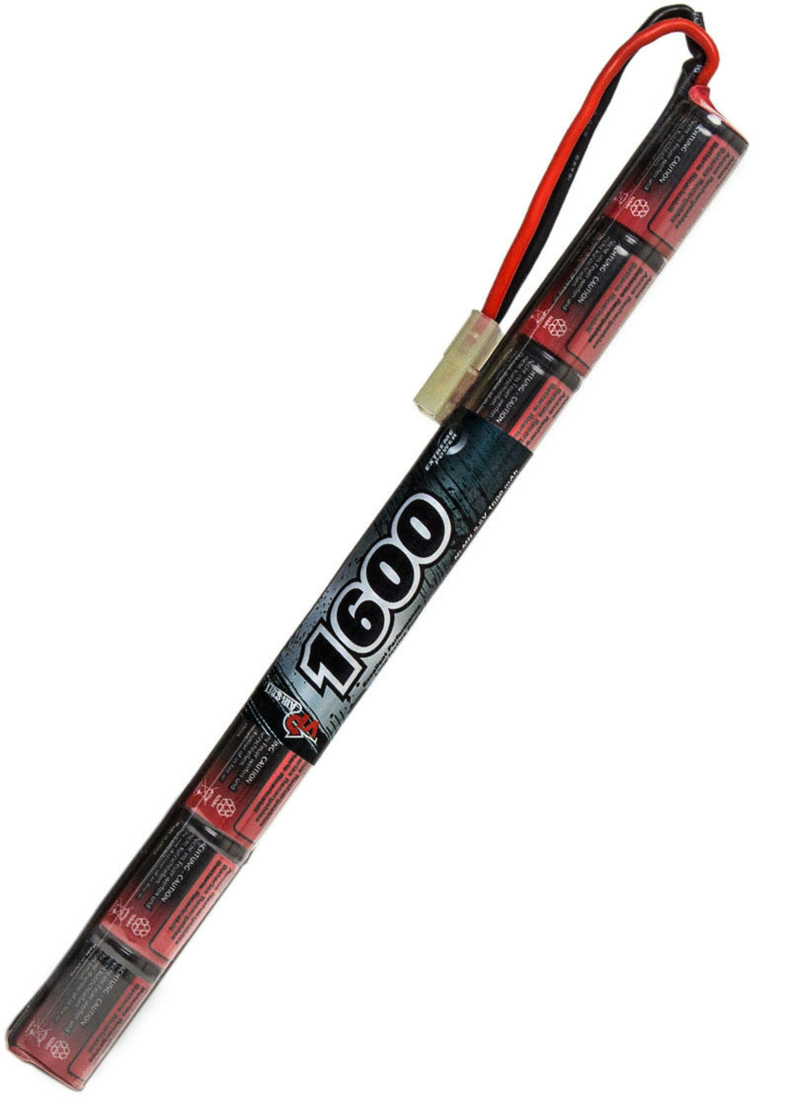 VP Racing 9.6V 1600mAh Ni-MH Stick Battery (Mini Tamiya)