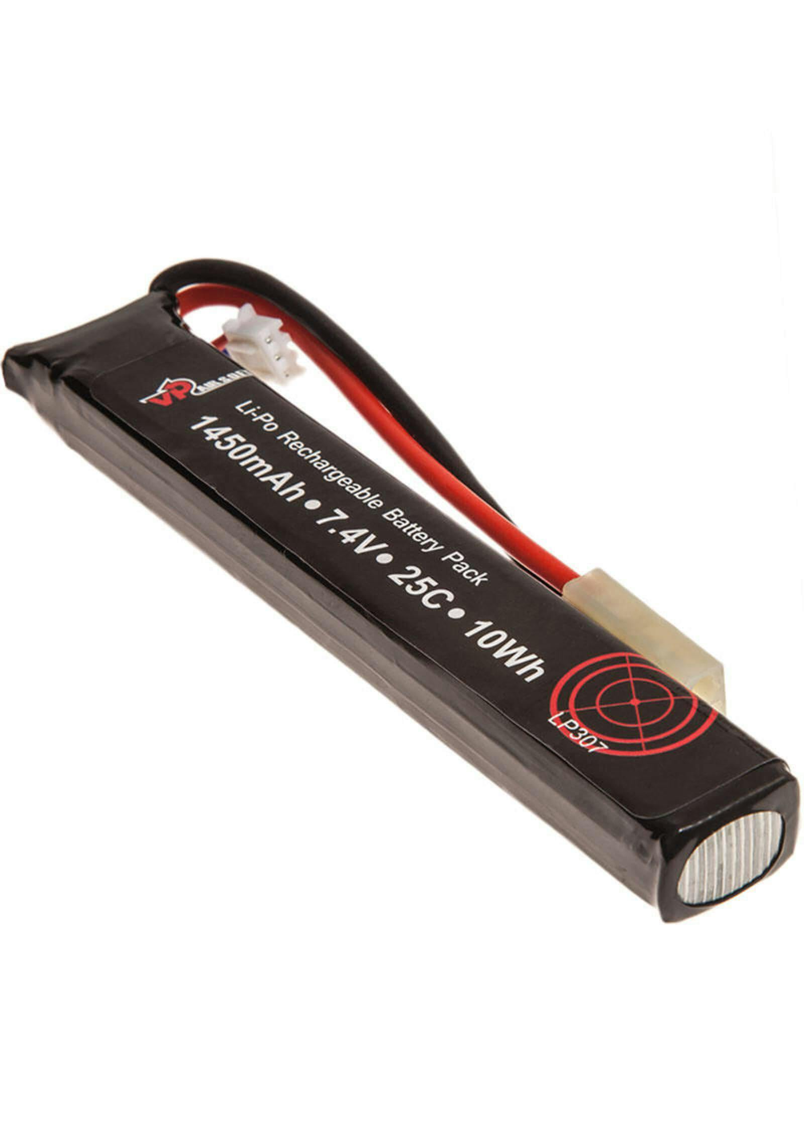 VP Racing 7.4v 1450mAh 25C LiPo Stick Battery (Mini Tamiya)