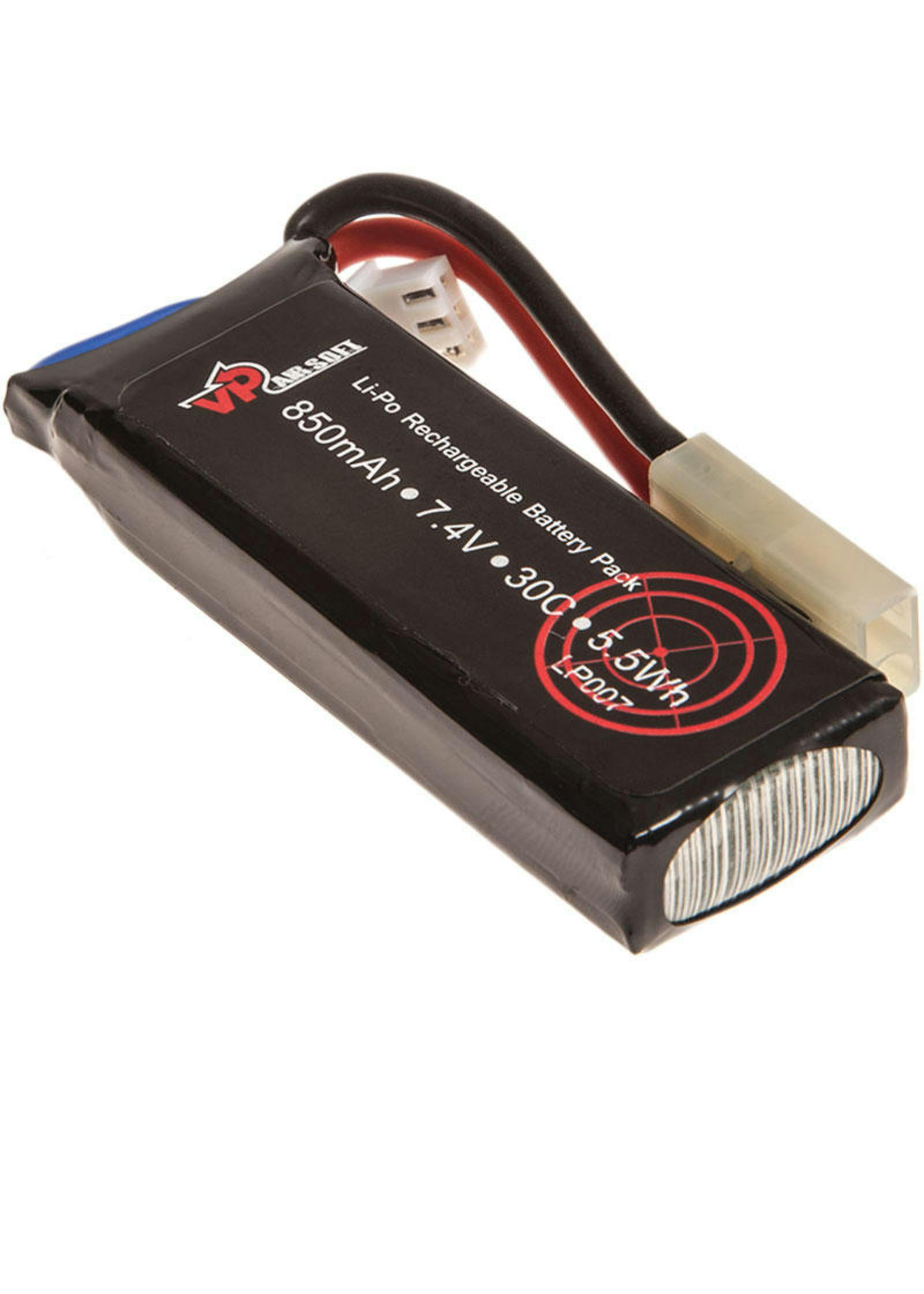VP Racing 7.4v 850mAh 30C LiPo Stick Battery (Mini Tamiya)