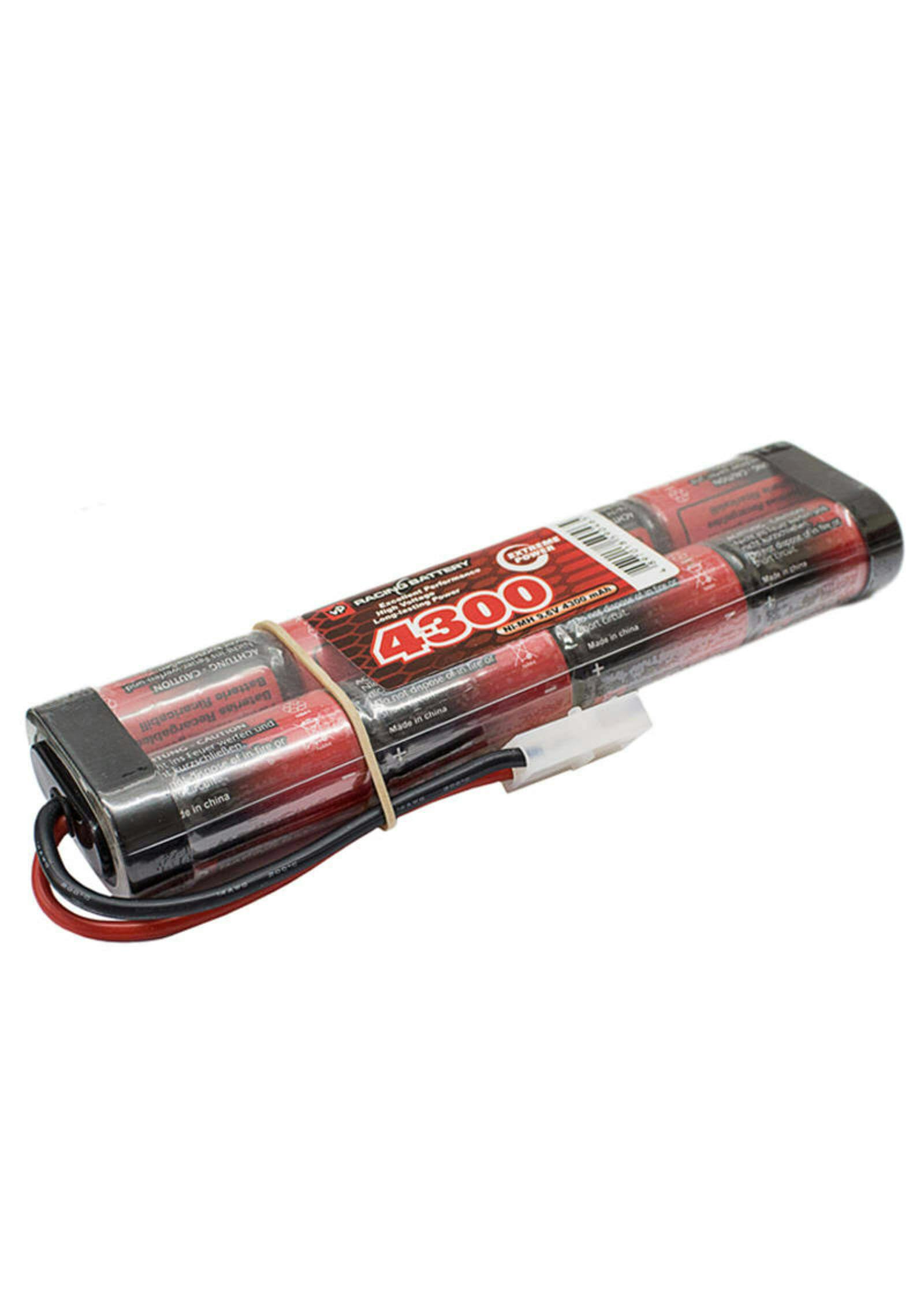 VP Racing 9.6V 4300mAh Ni-MH Block Battery (Large Tamiya)