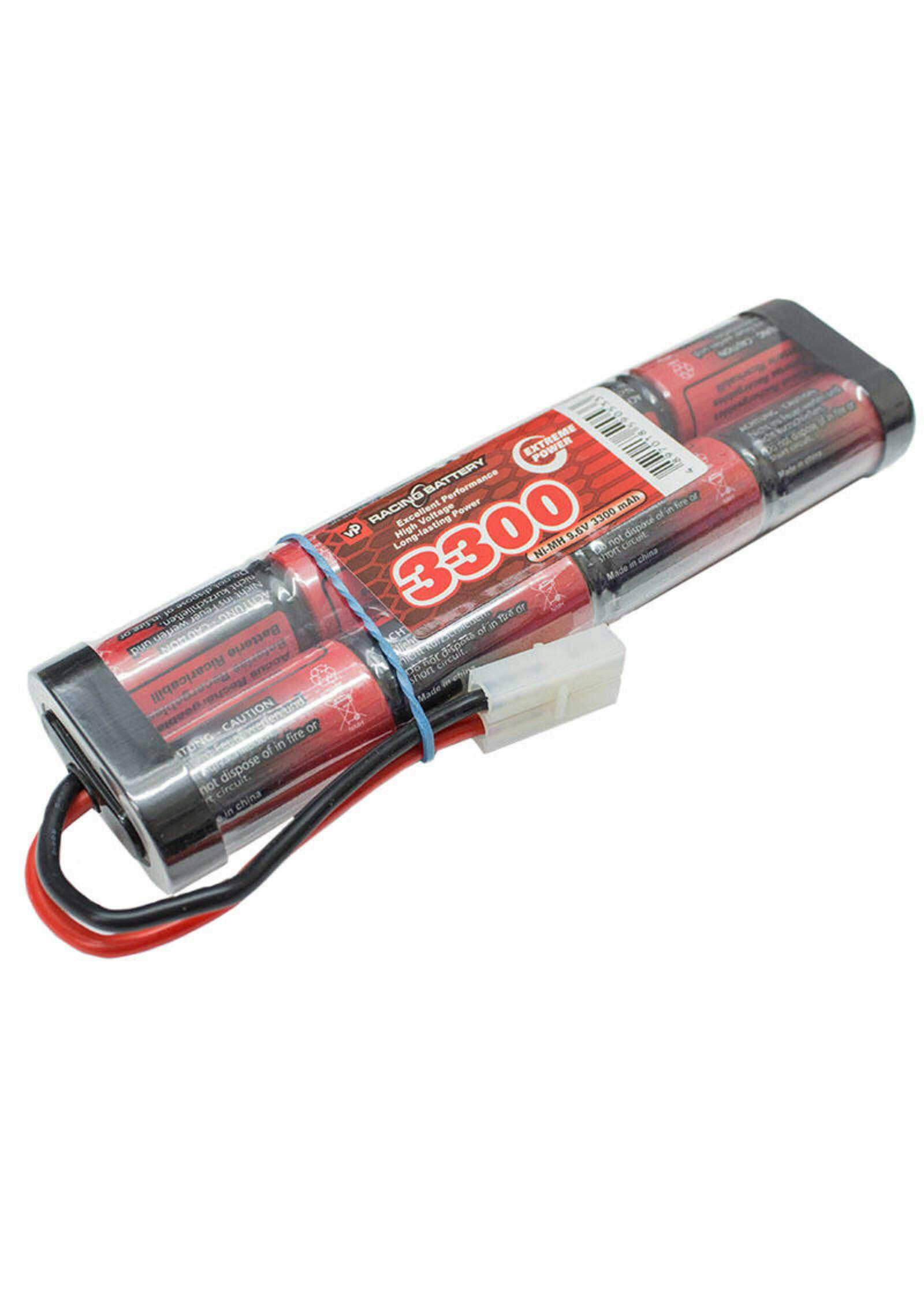 VP Racing 9.6V 3300mAh Ni-MH Block Battery (Large Tamiya)
