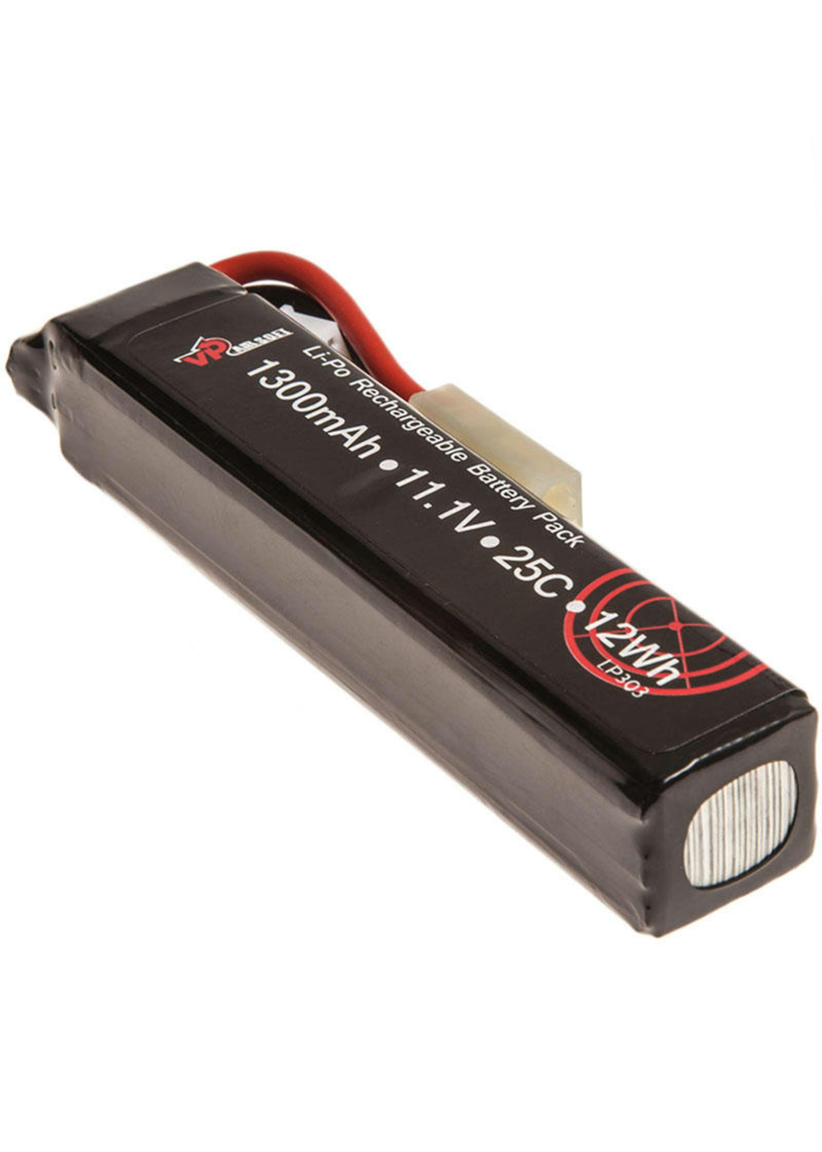 VP Racing 11.1V 1300mAh 25c LiPo Stick Battery (Mini Tamiya)