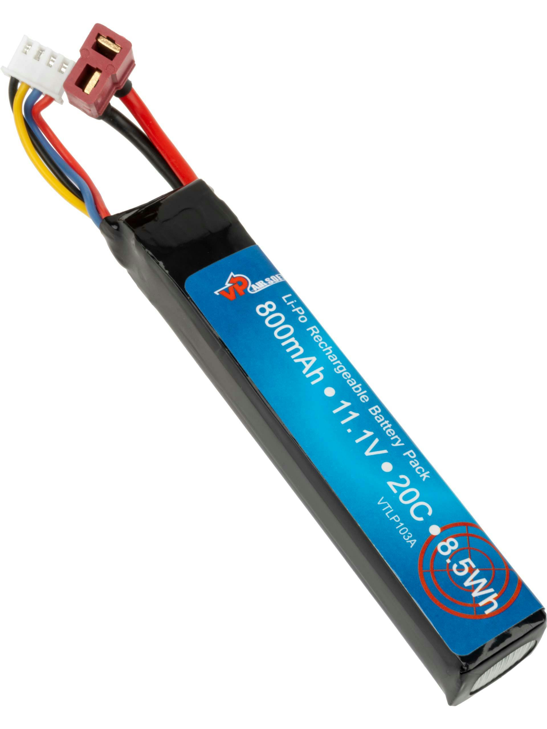 VP Racing 11.1V 800mAh 20C LiPo Stick Battery (Deans)