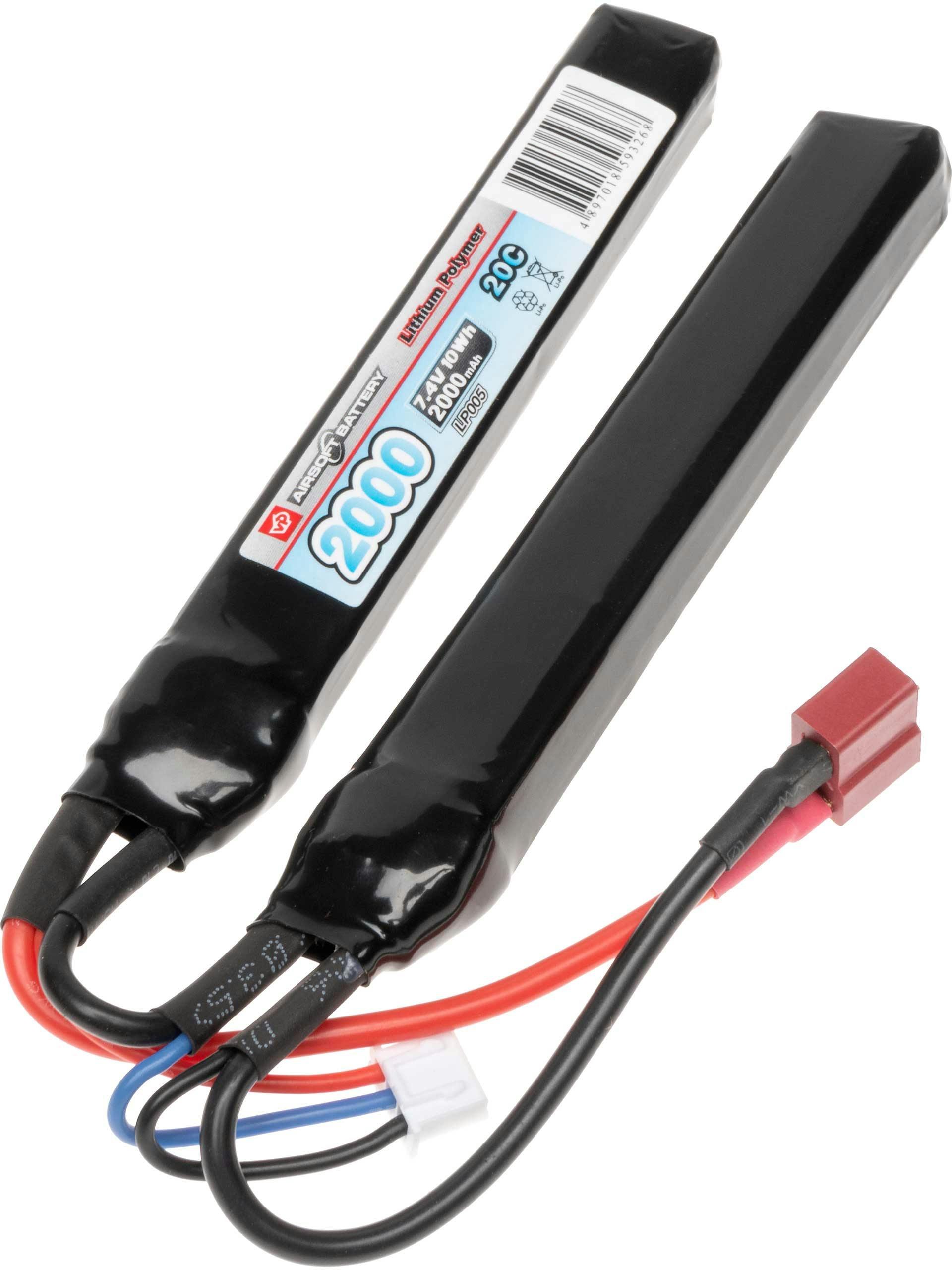VP Racing 7.4v 2000mAh 20C LiPo Crane Stock Battery (Deans)