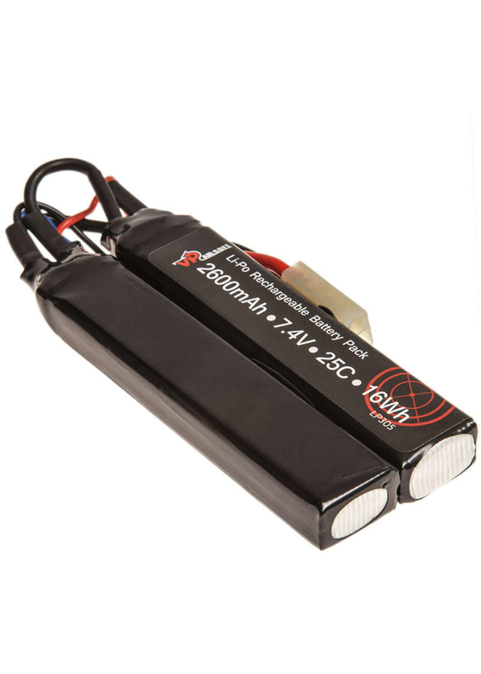 VP Racing 7.4v 2600mAh 25C LiPo Crane Stock Battery (Mini Tamiya)
